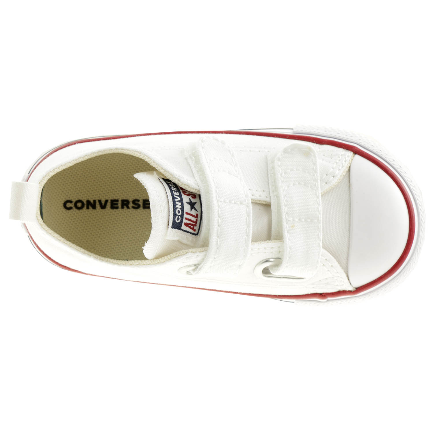 Converse INF CTAS 2V OX Easy-On Kleinkinder Sneaker 769029C Weiß