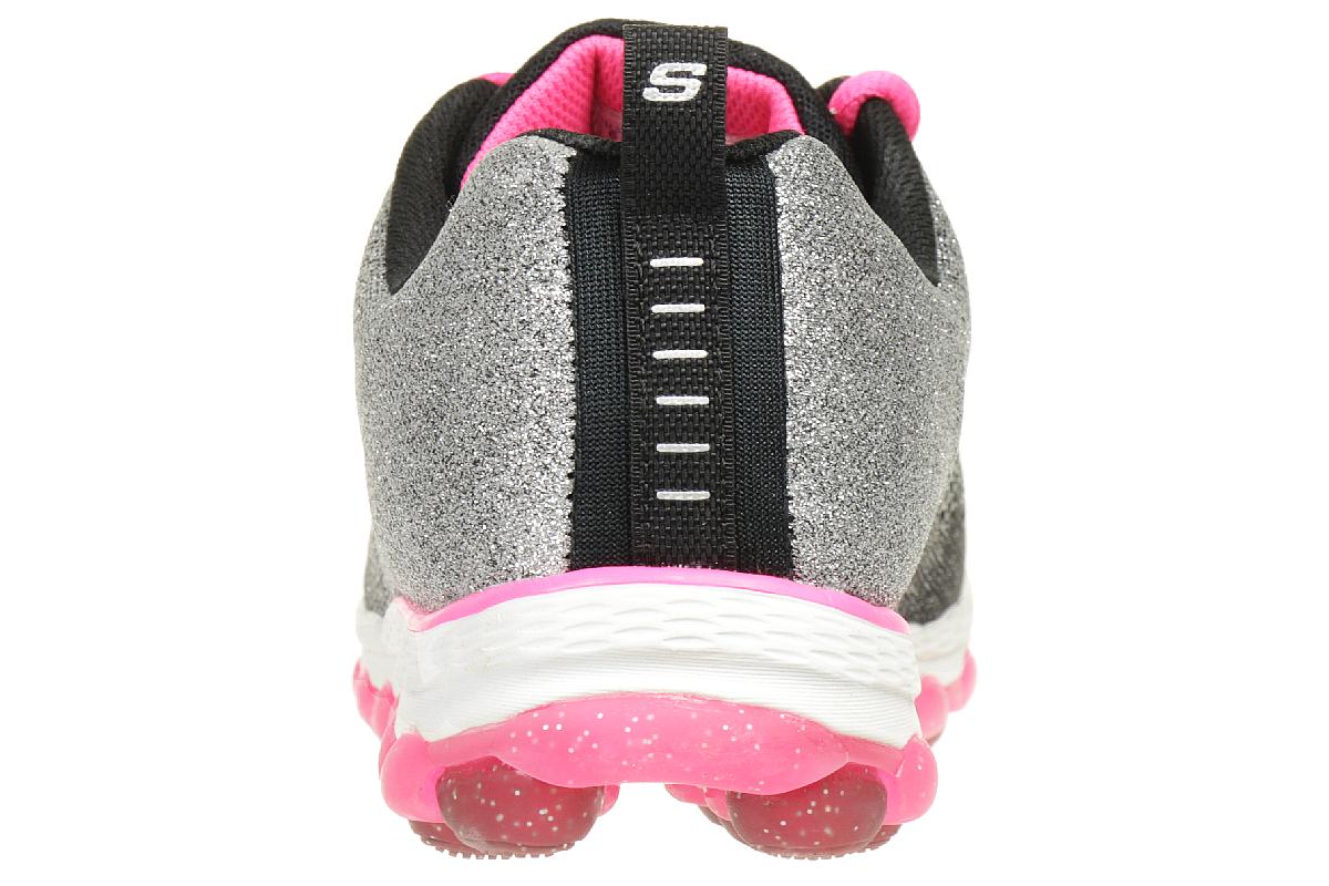 Skechers Skech Air Glitterbeam Sneakers Kinderschuhe Pink schwarz 