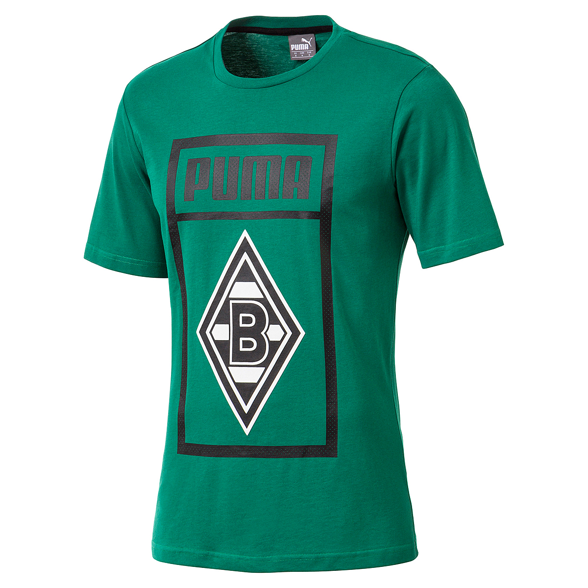 Puma BMG Shoe Tag Tee T-Shirt Herren Borussia Mönchengladbach grün 754164 02