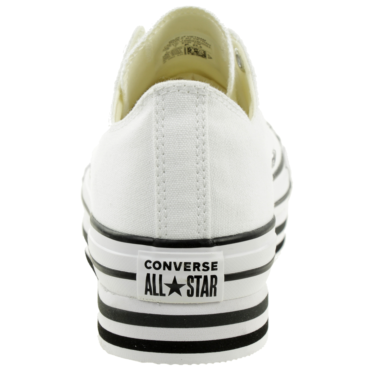 Converse Damen CTAS EVA Lift Ox Platform Low-Top Sneaker 563971C Weiß