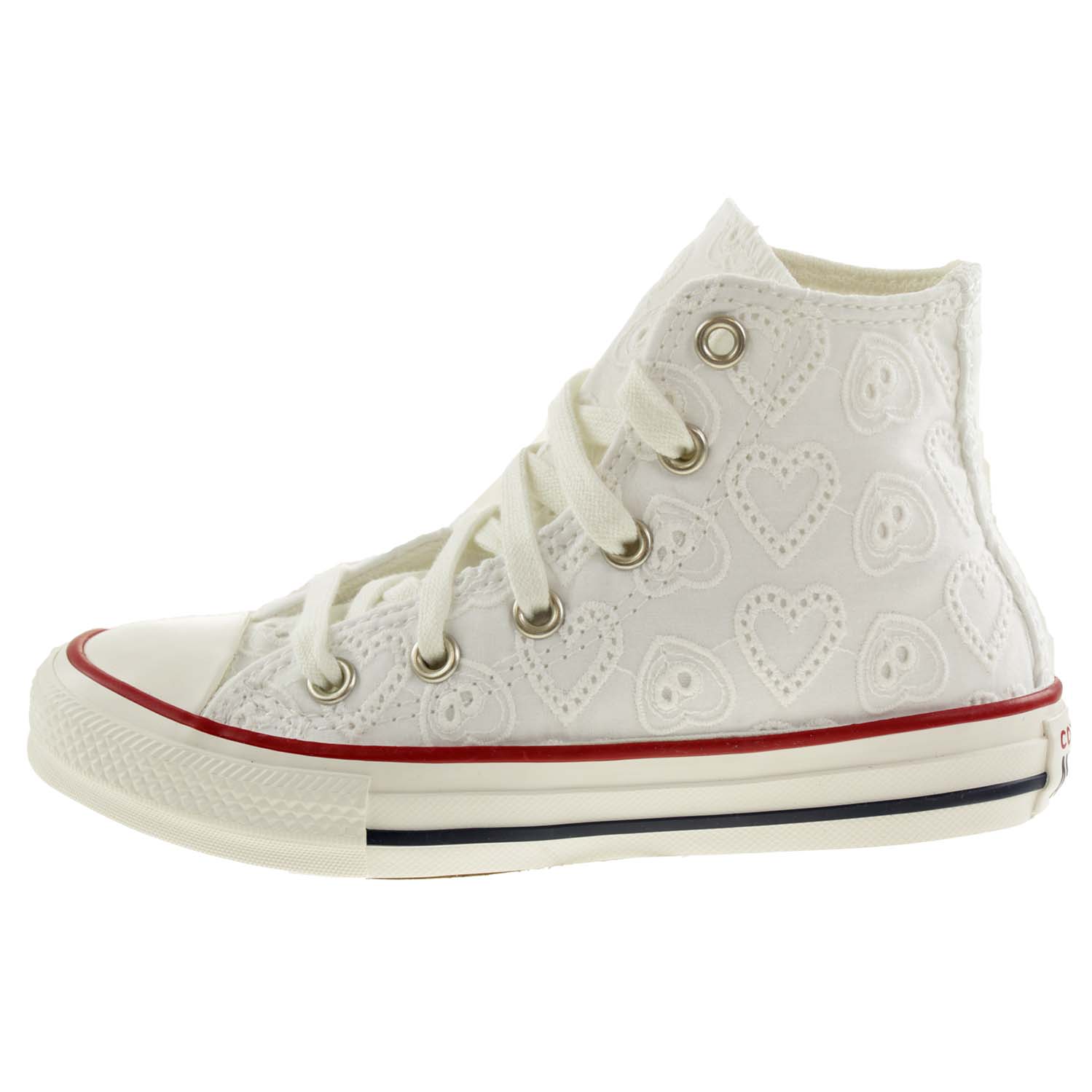 Converse Kinder Love Ceremony Chuck Taylor All Star High-Top Sneaker 671097 weiss
