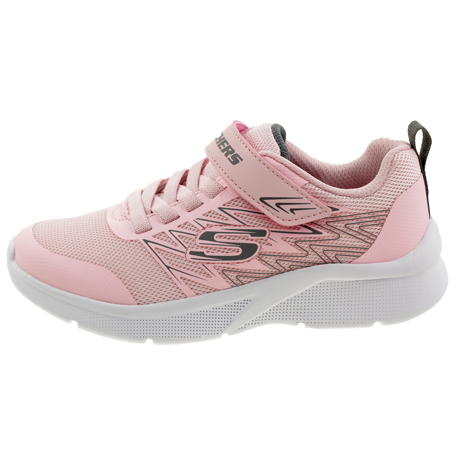 Skechers Girls Microspec Bold Delight Sneakers Kinder Schuhe rosa