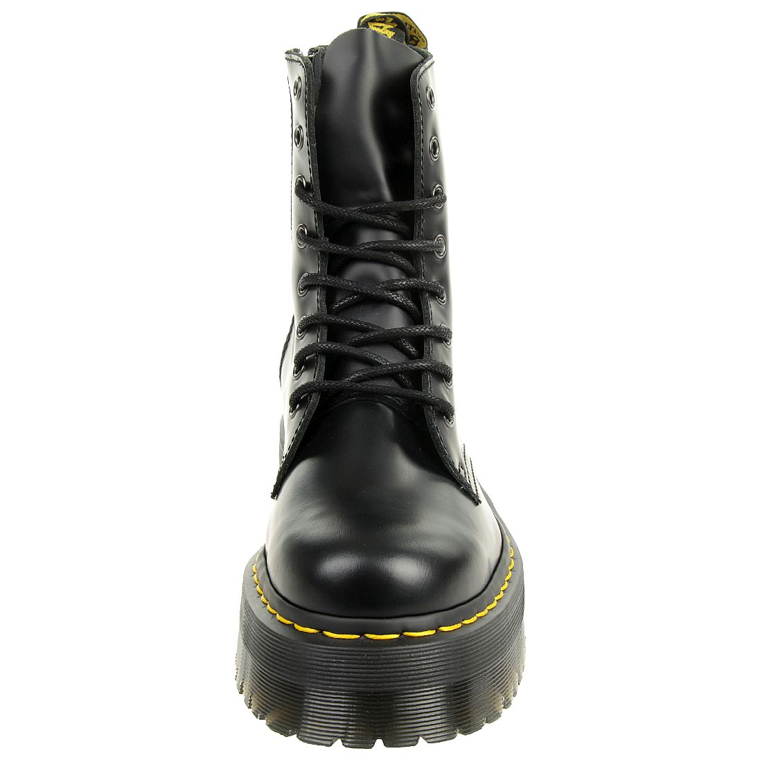 Dr. Martens JADON Polished Smooth Black Unisex Stiefel Boots Plateau schwarz 15265001