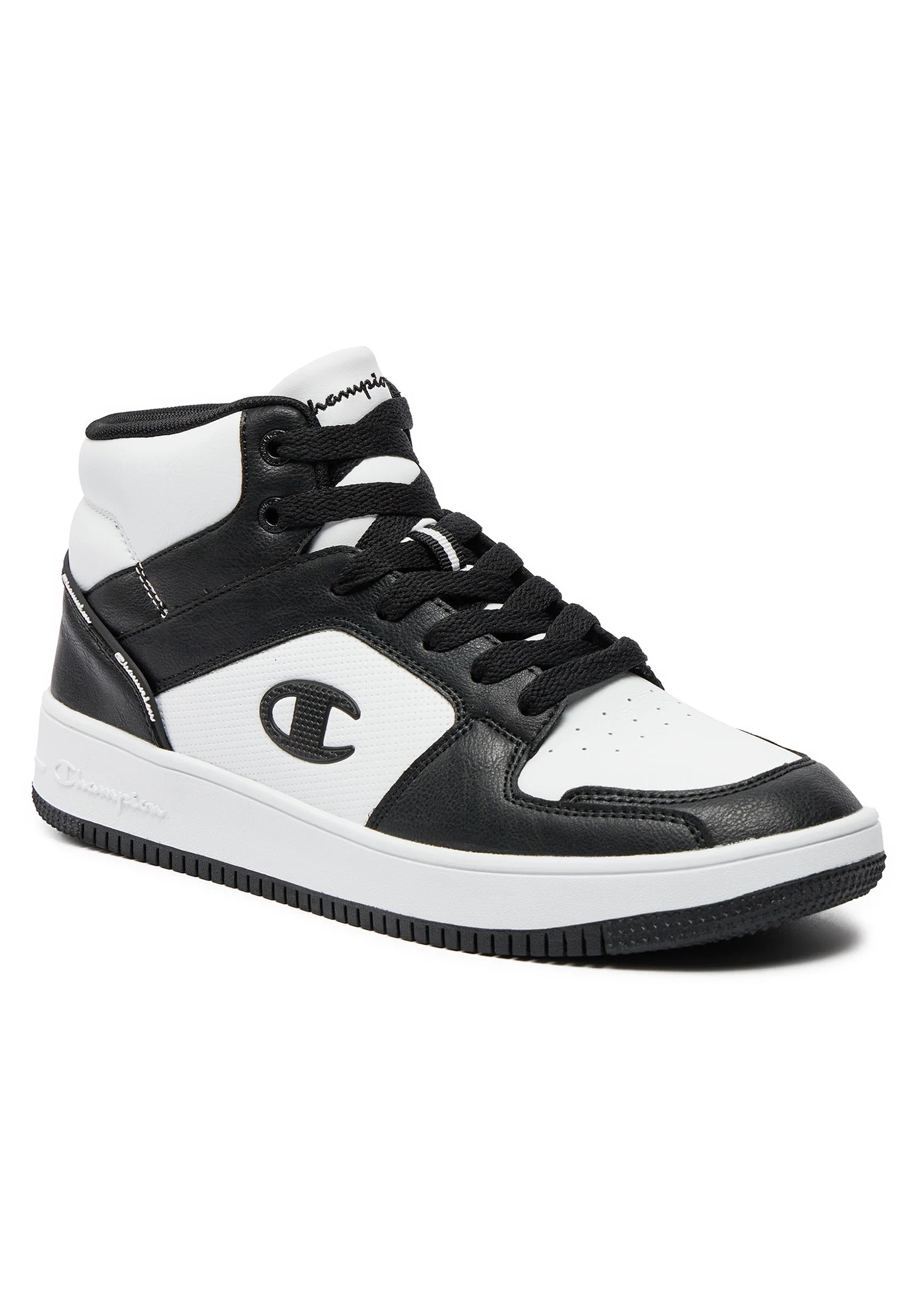 Champion REBOUND 2.0 MID Herren Sneaker S21907-CHA-WW019  weiß/schwarz
