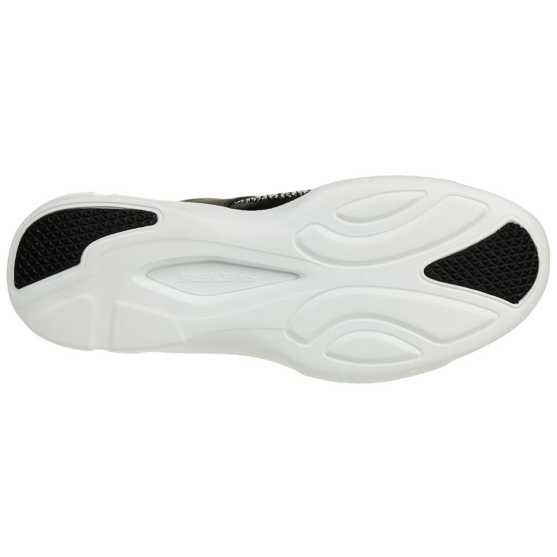 Skechers D'Lites  DLT-A Herren Air Cooled Memory Foam Sneaker Sportschuhe Trainer weiss schwarz