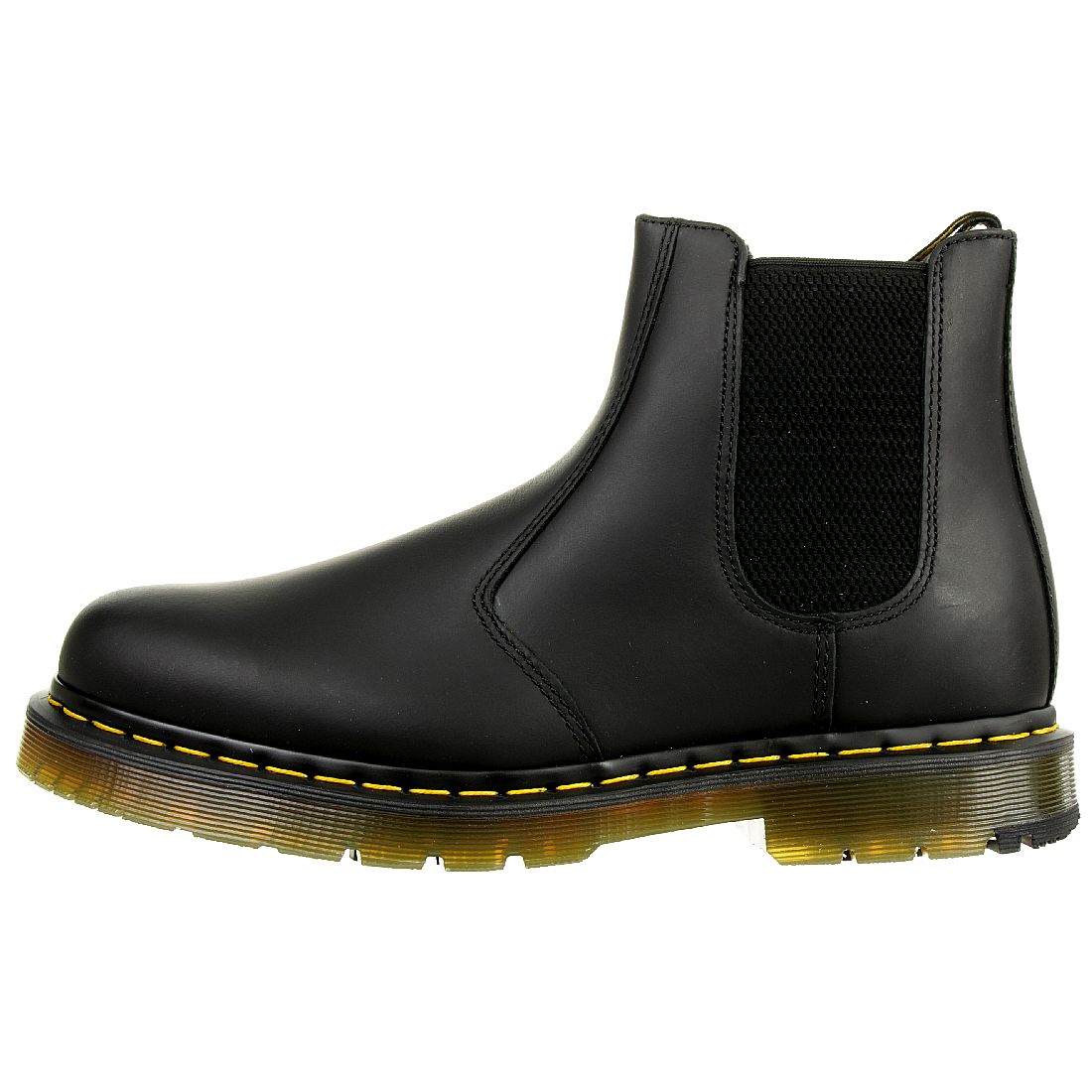Dr. Martens Herren Snowplow WP Black 2976 Chelsea Boots Leather schwarz 24040001