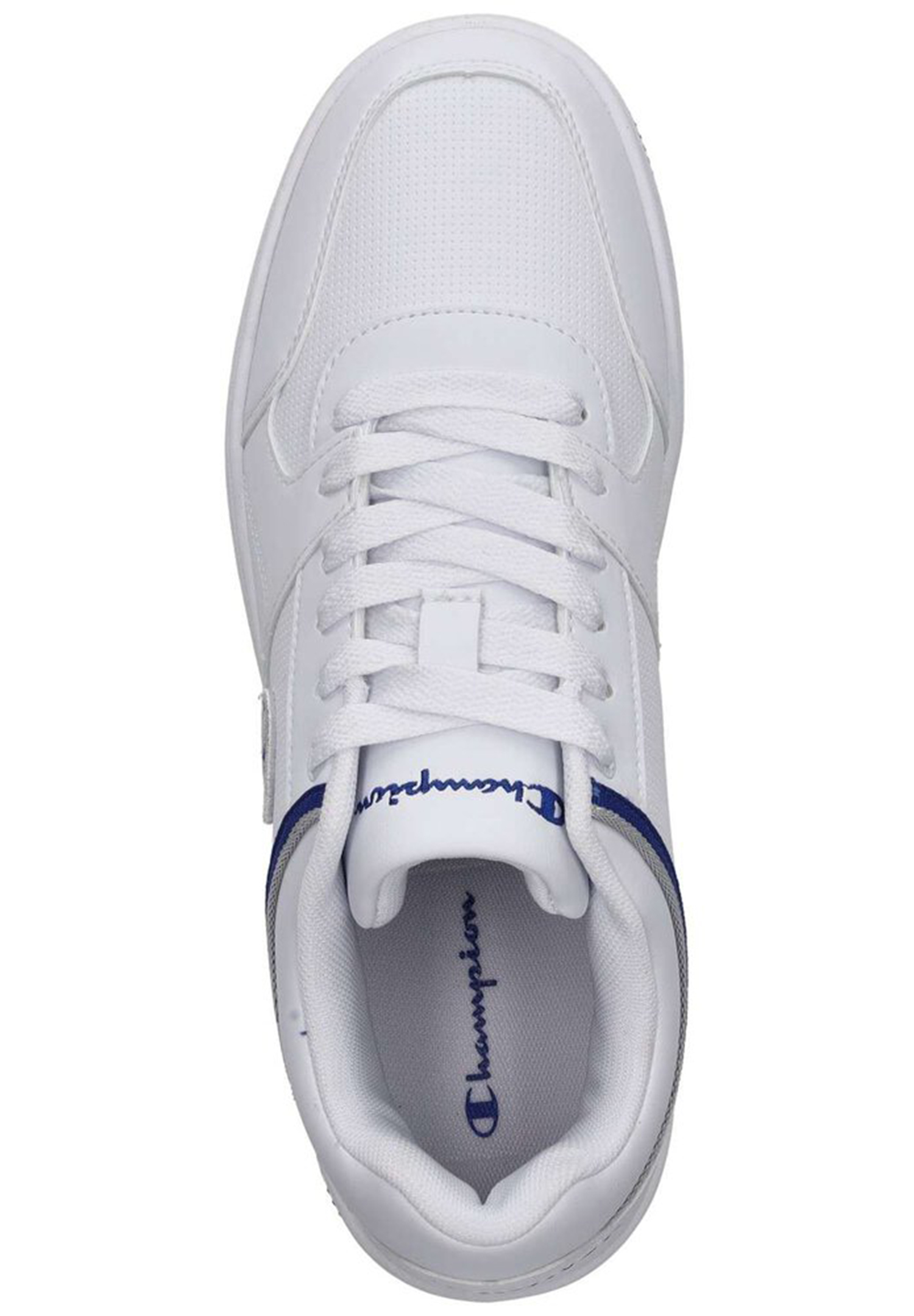 Champion REBOUND LOW Herren Sneaker S21905-CHA-WW004 weiß/grau/blau  