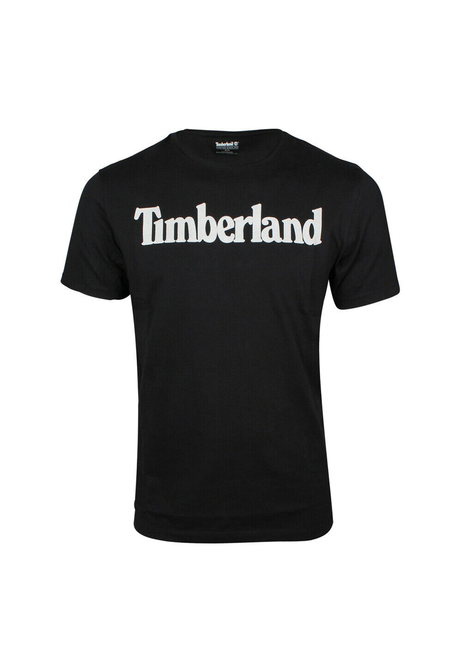 Timberland TFO SS Linear Tee Herren T-Shirt Shirt TB0A2BRN 001 schwarz