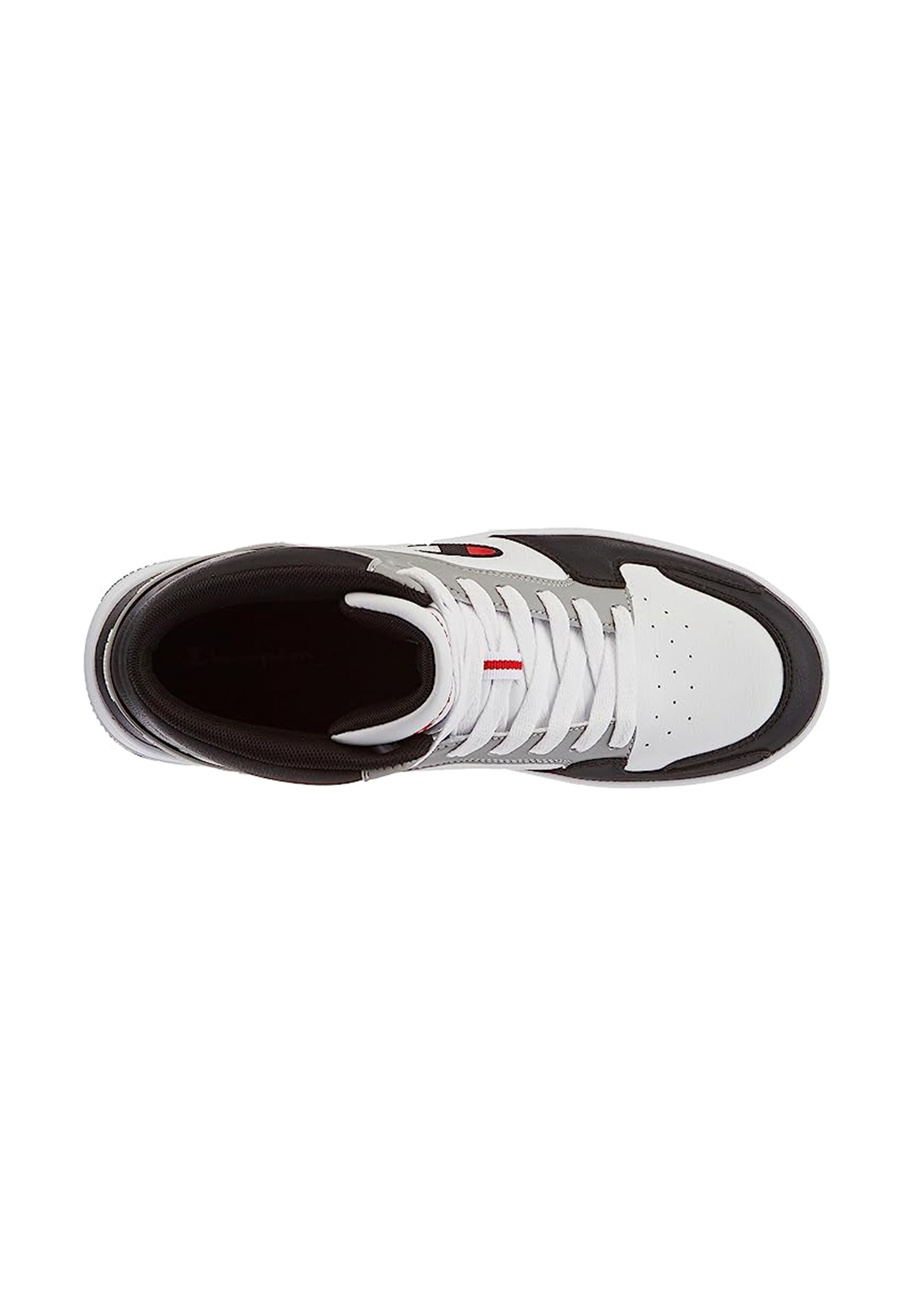 Champion REBOUND 2.0 MID Herren Sneaker S21907-CHA-WW014  weiß/schwarz/grau
