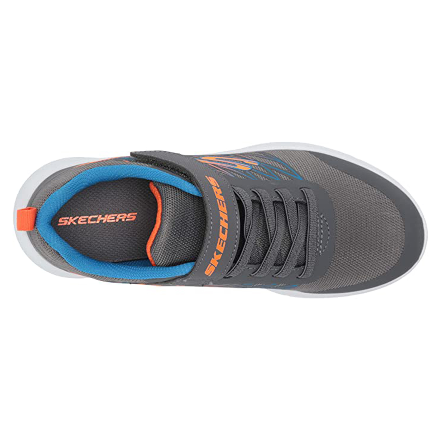 Skechers Boys MICROSPEC TEXLOR Sneakers Kids grau/blau