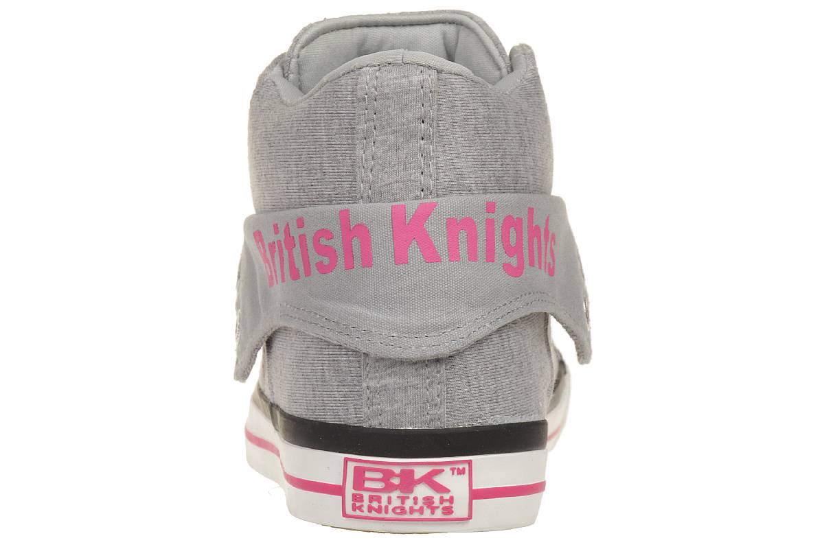 British Knights ROCO BK Damen Sneaker B39-3727-06 grau Textil