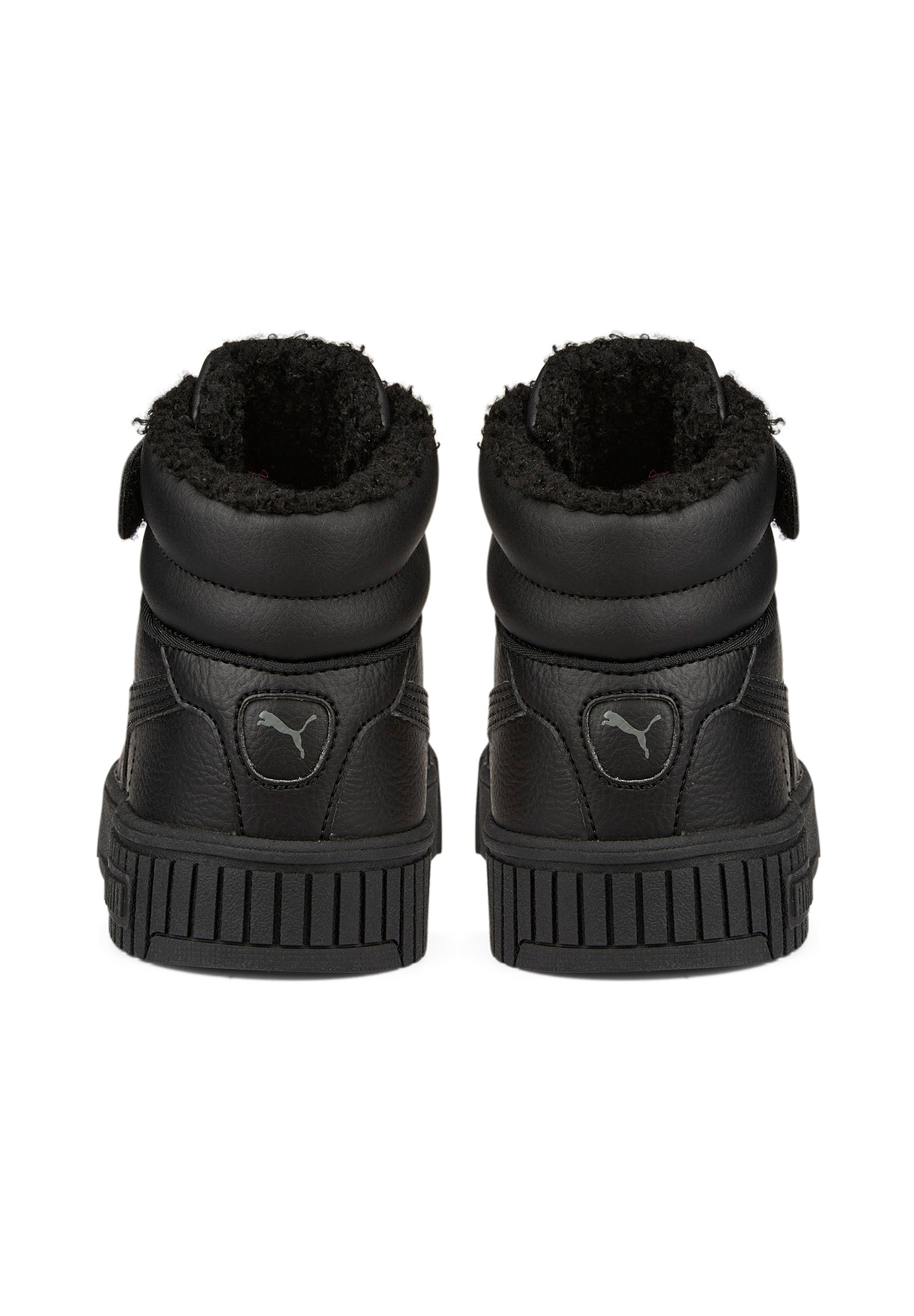 Puma Carina 2.0 Mid WTR PS Kinder Sneaker Winterschuhe Schuhe gefüttert 387382 schwarz 