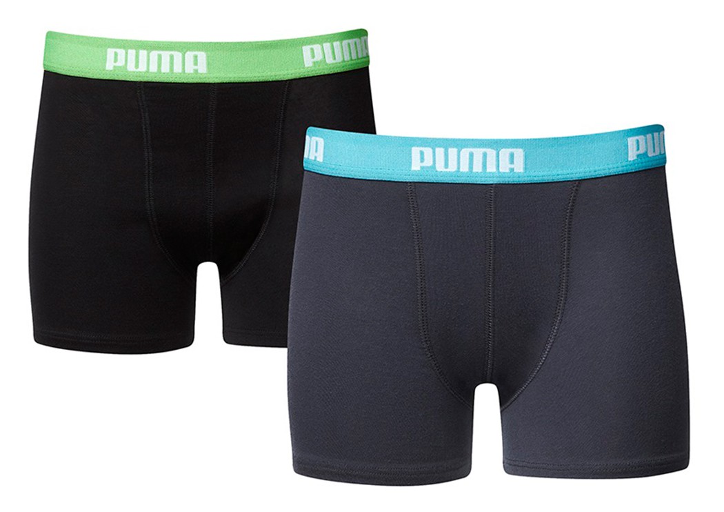 2 er Pack Puma Boxer Boxershorts Jungen Kinder Unterhose Unterwäsche