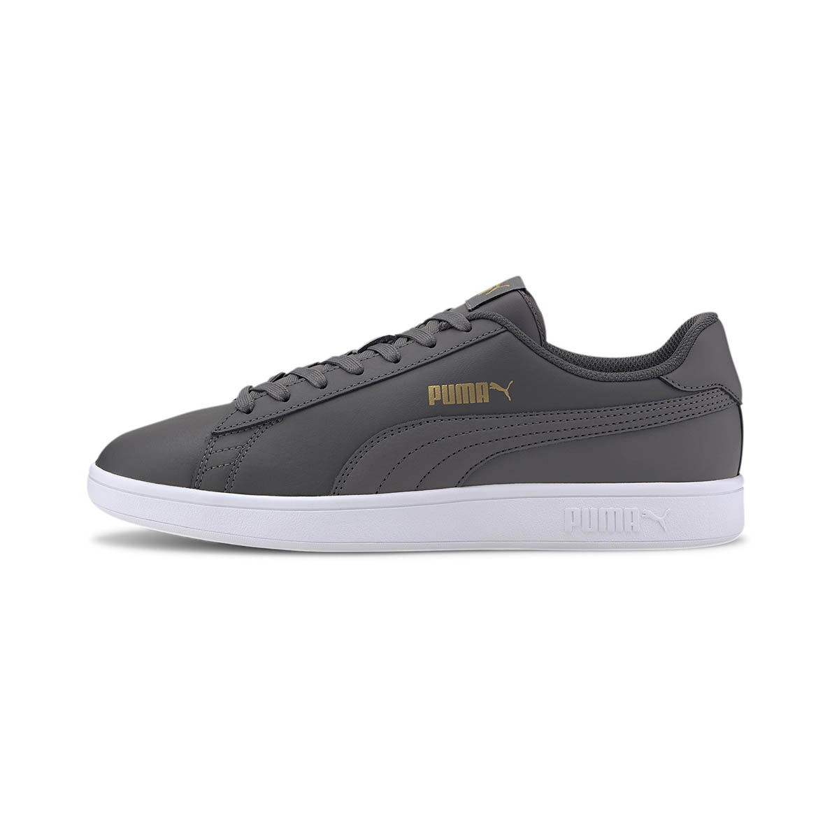 Puma Smash v2 L Unisex Sneaker Sportschuh 365215 grau