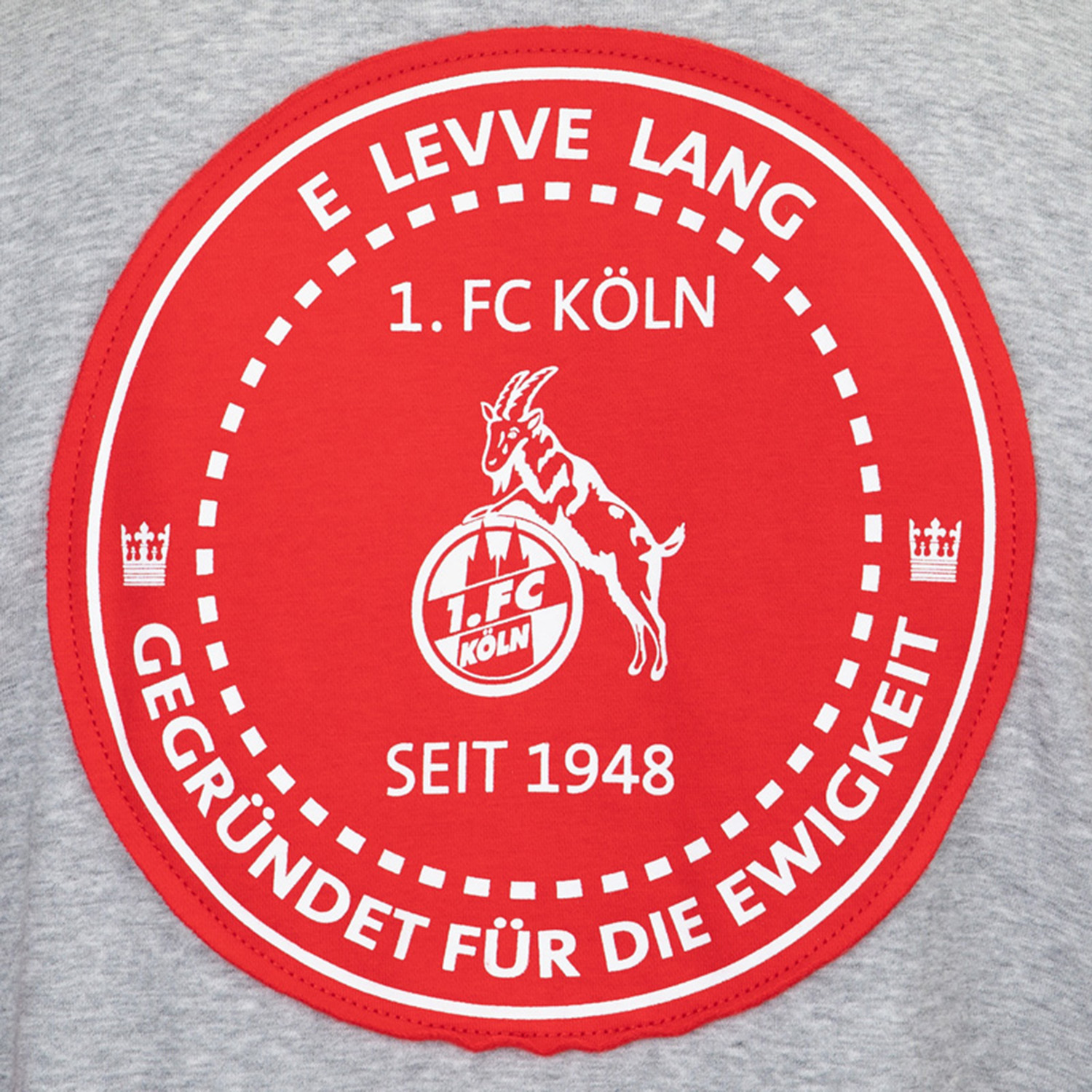 Uhlsport 1.FC Köln Sportswear Jacke Unisex Freizeitjacke Trainingsjacke Full Zip rot/grau