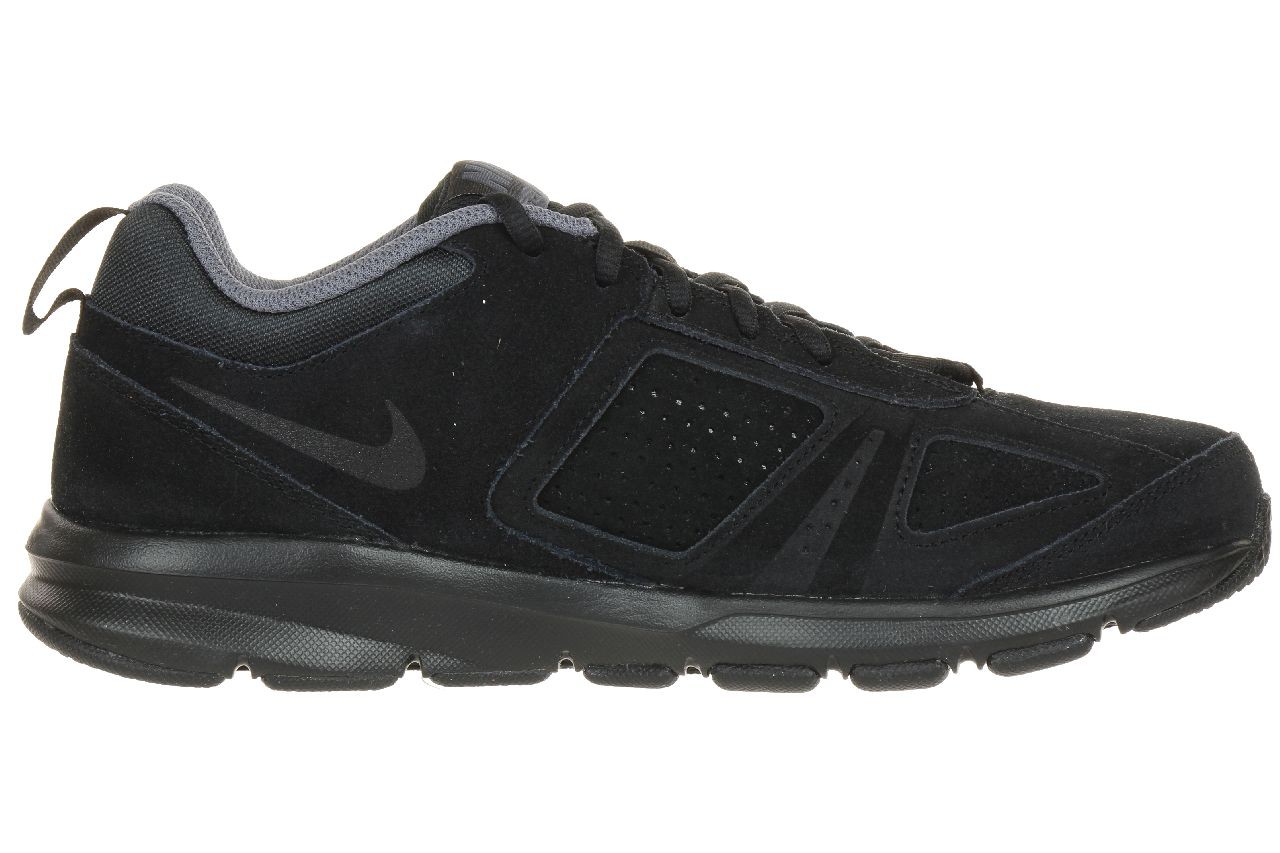 Nike T-Lite XI Nubuk Sneaker Schuhe Sportschuhe schwarz 616546 003