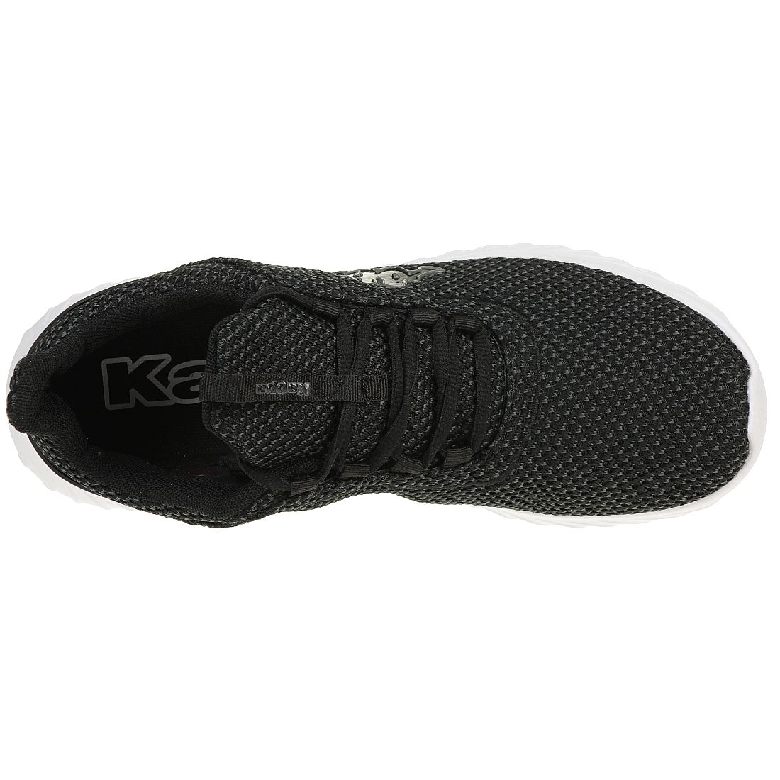 Kappa Sneaker Unisex Turnschuhe Schuhe schwarz/weiss 242684