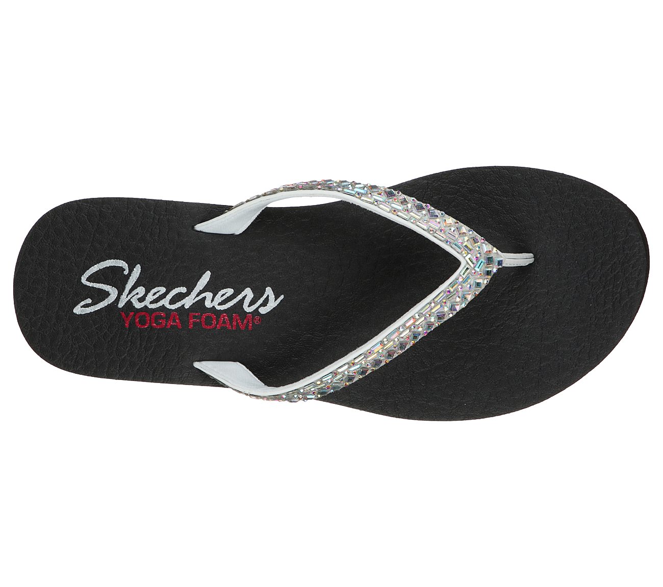 Skechers Cali MEDITATION SHINE AWAY Sandalen/Zehentrenner Women Weiß