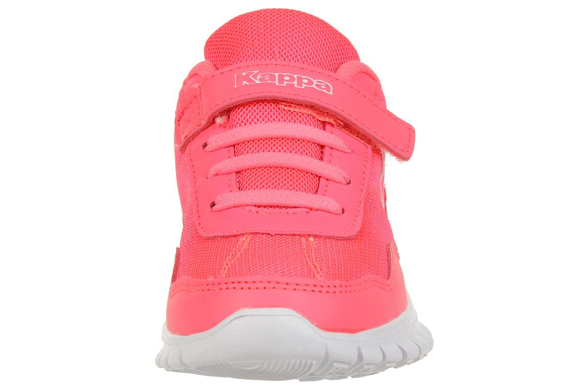 Kappa Mädchen Kinder Sneaker 260604K pink/weiss