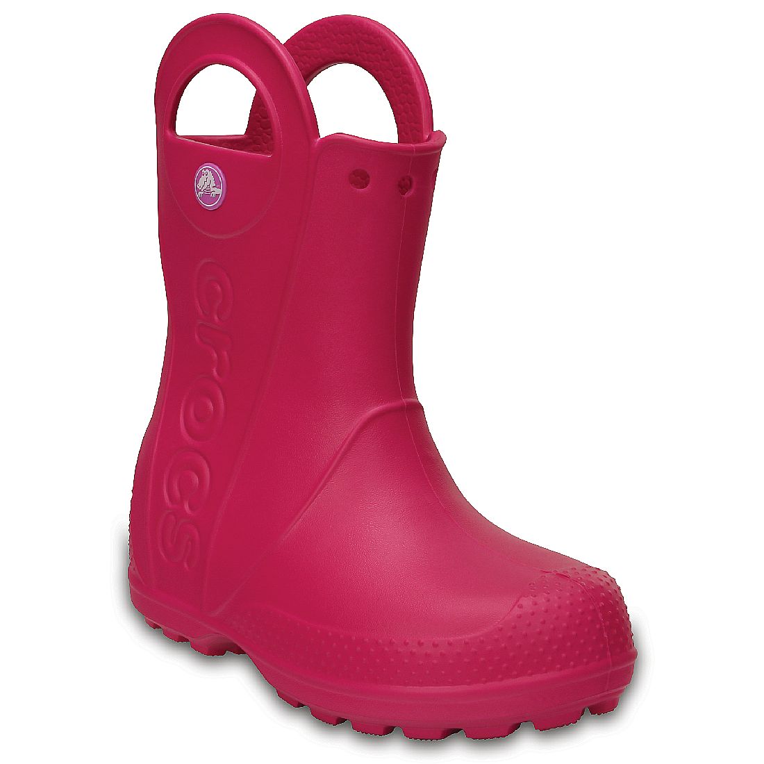 Crocs Handle It Rain Boot Kids Gummistiefel Regenstiefel Kinder 12803 candy pink