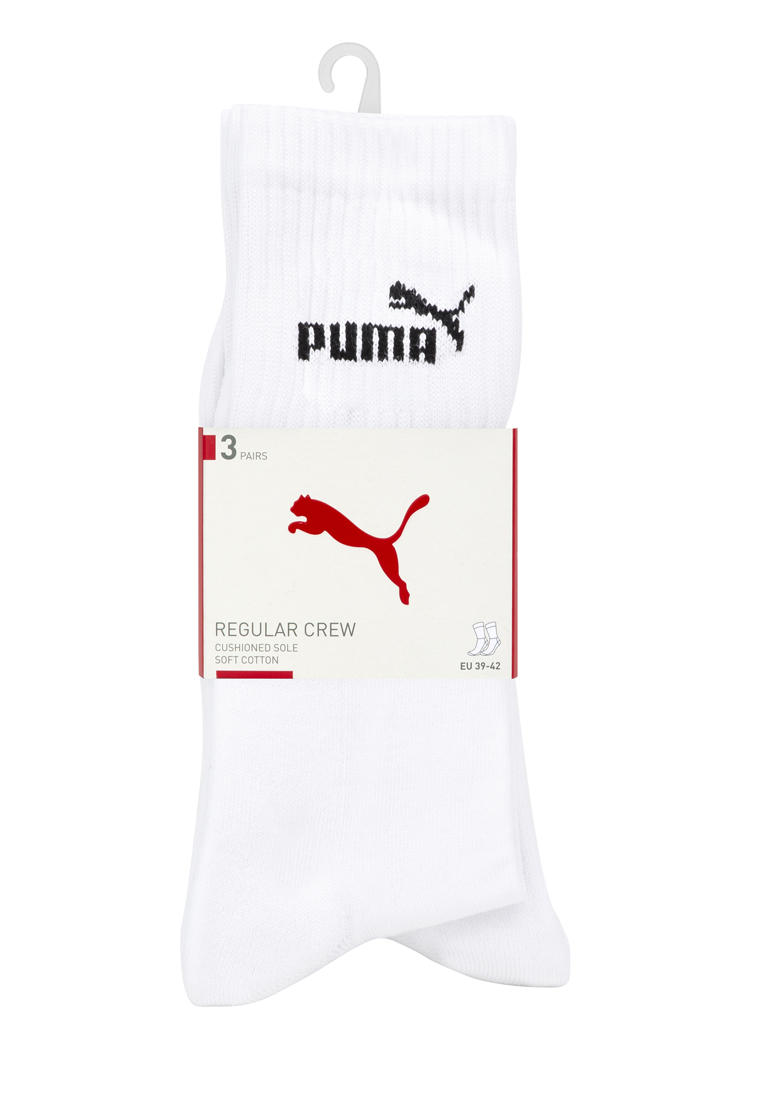 Puma Sportsocken Tennissocken Crew Tennis Socken Unisex für Damen und Herren 9 Paar