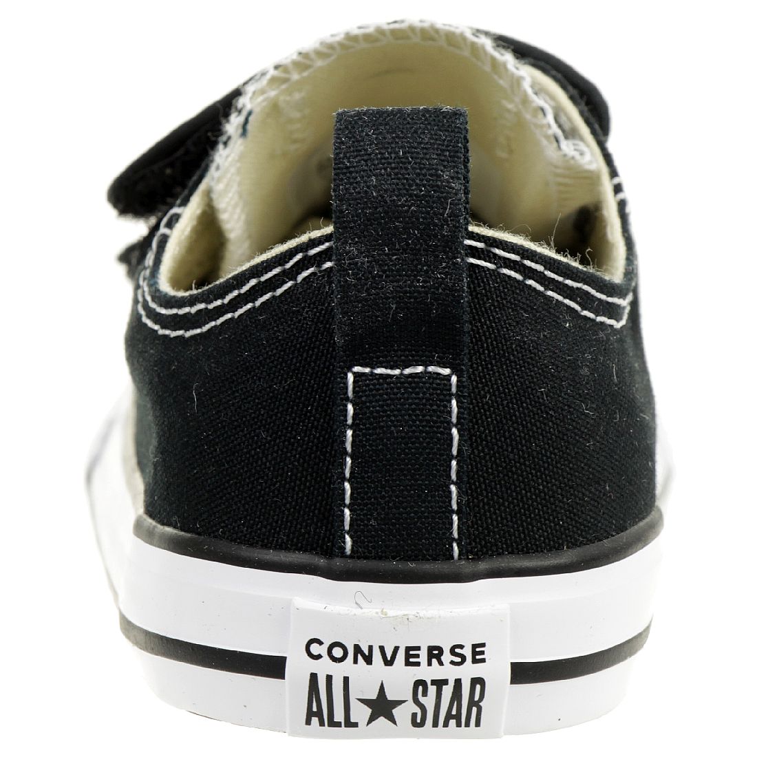 Converse CT 2V OX Chucks Kinder Sneaker Klett canvas schwarz 7V603C