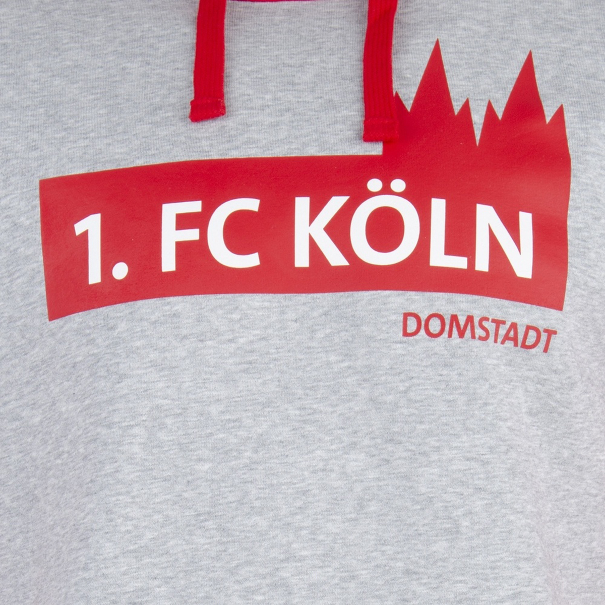 Uhlsport 1.FC Köln 3.0 Hoodie Freizeit Herren rot/grau
