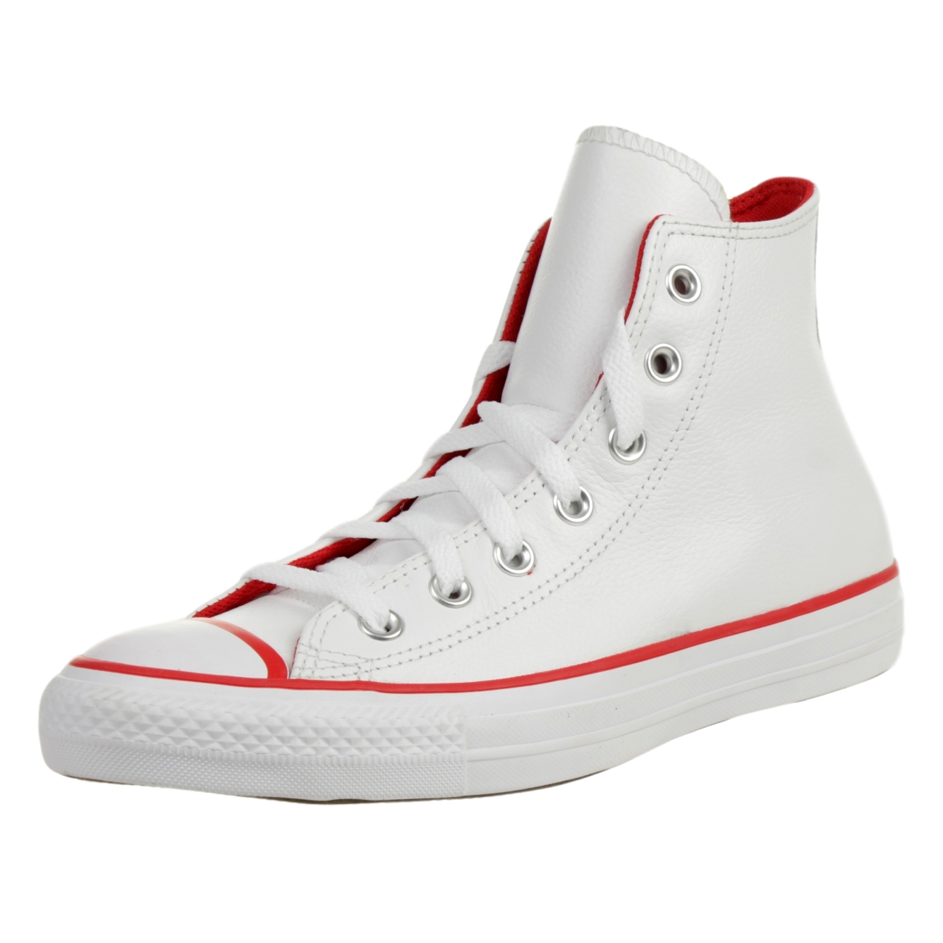 Converse CTAS HI Unisex Leder Sneaker Chuck 166729C Weiß 