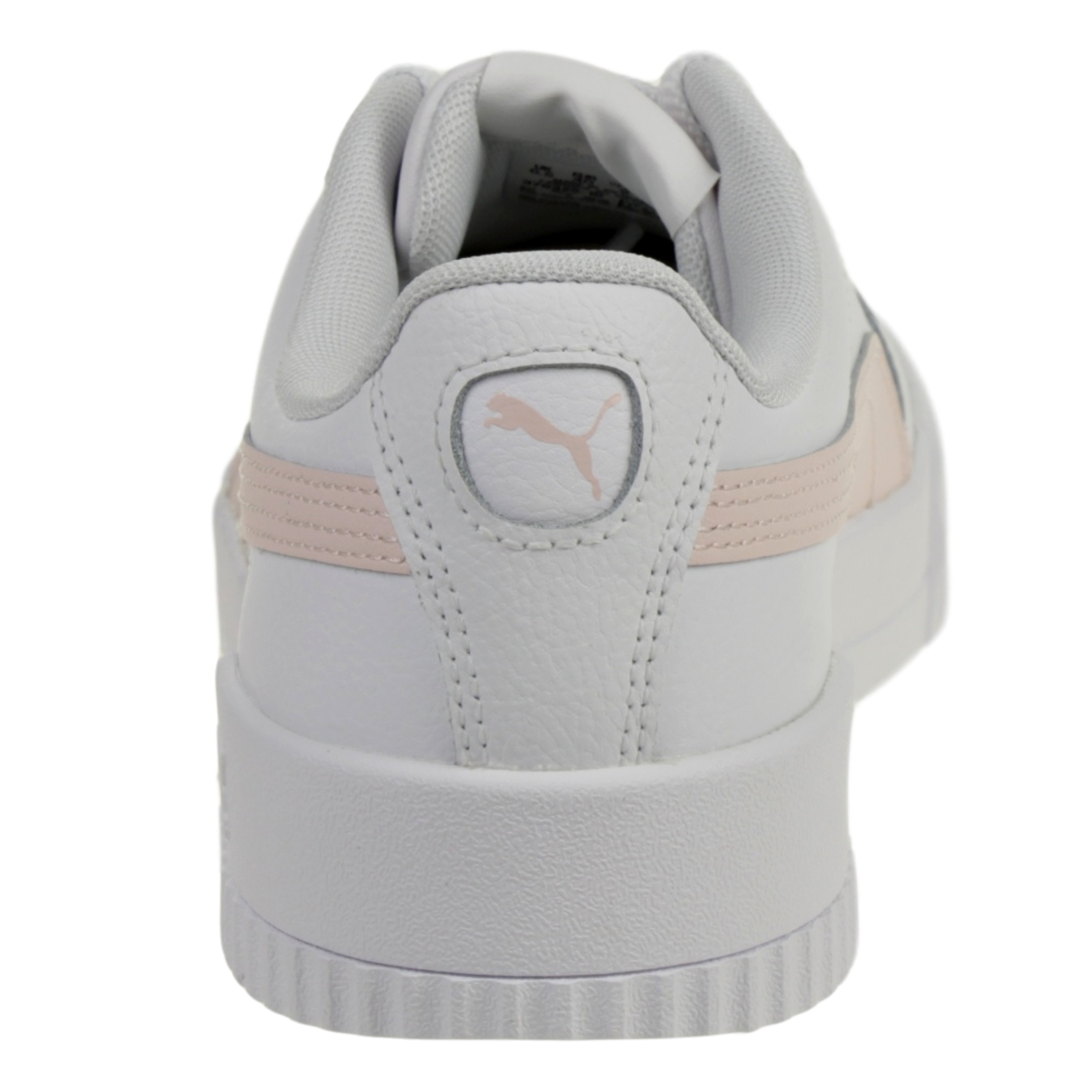 Puma Carina L Damen Sneaker Leder Schuhe 370325 Weiß / Rosa