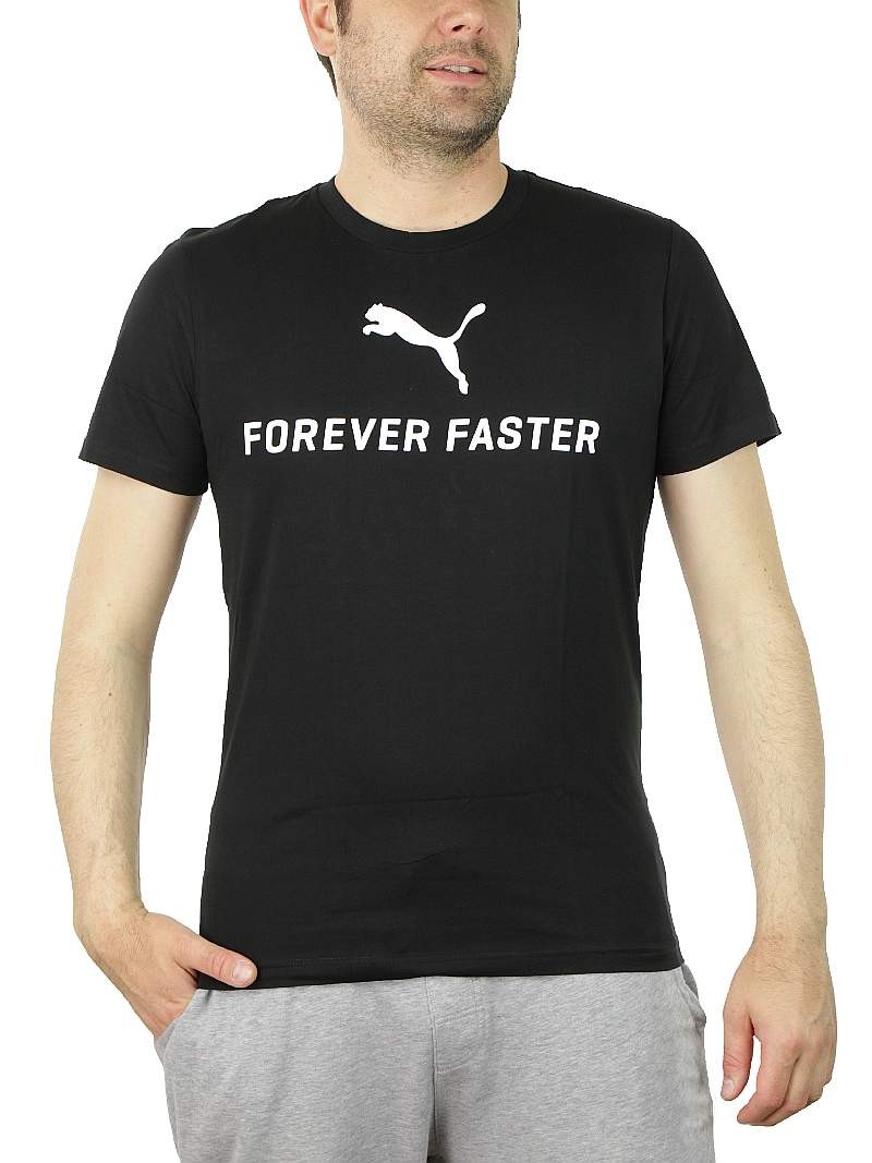 PUMA BPPO 610 Forever Faster Men Tee Herren T-Shirt 835301 01 schwarz
