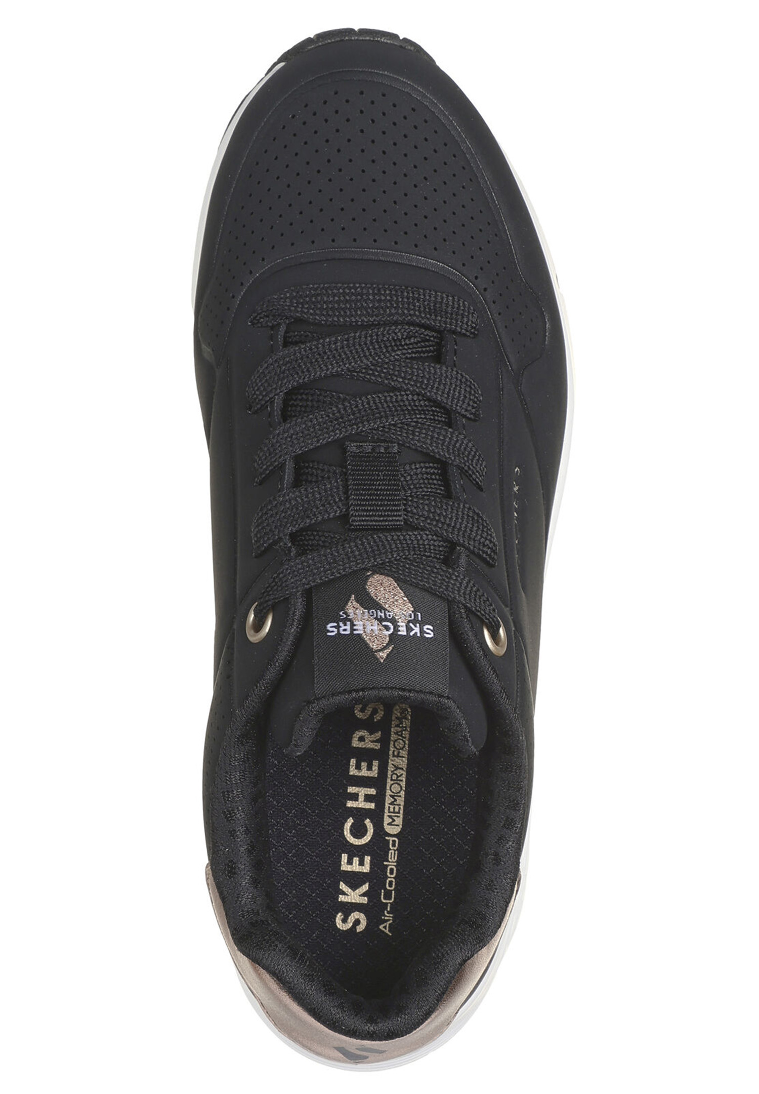 Skechers Kinder Uno Gen1 - SHIMMER AWAY Sneaker 310545L Schwarz 