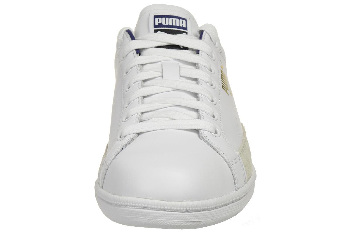 Puma Herren Sneaker Match 74 UPC Lthr Leder 359518 18 weiß blau