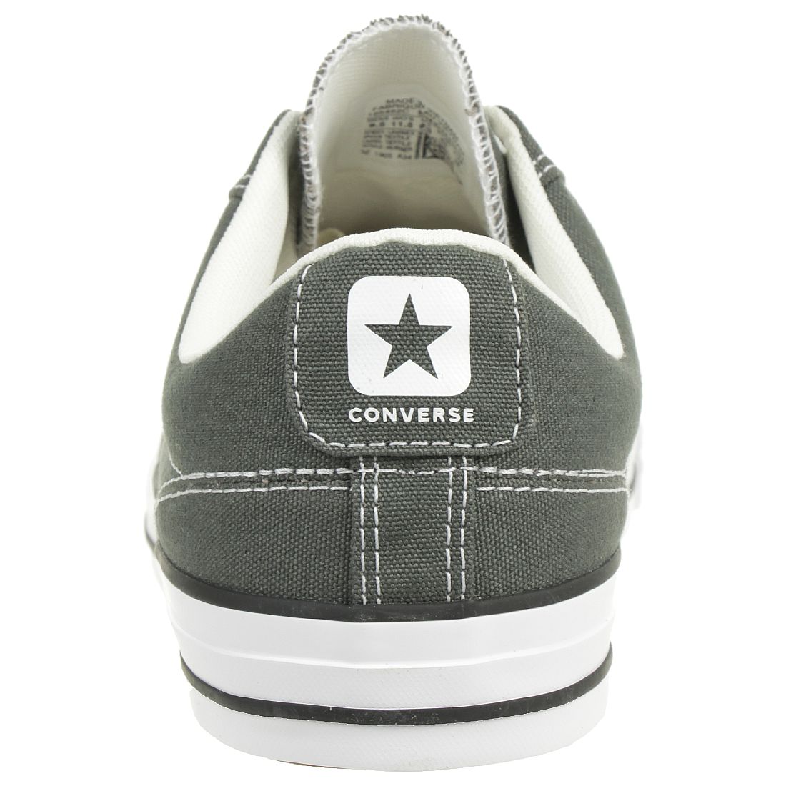 Converse STAR PLAYER OX Schuhe Sneaker Canvas grau 165462C