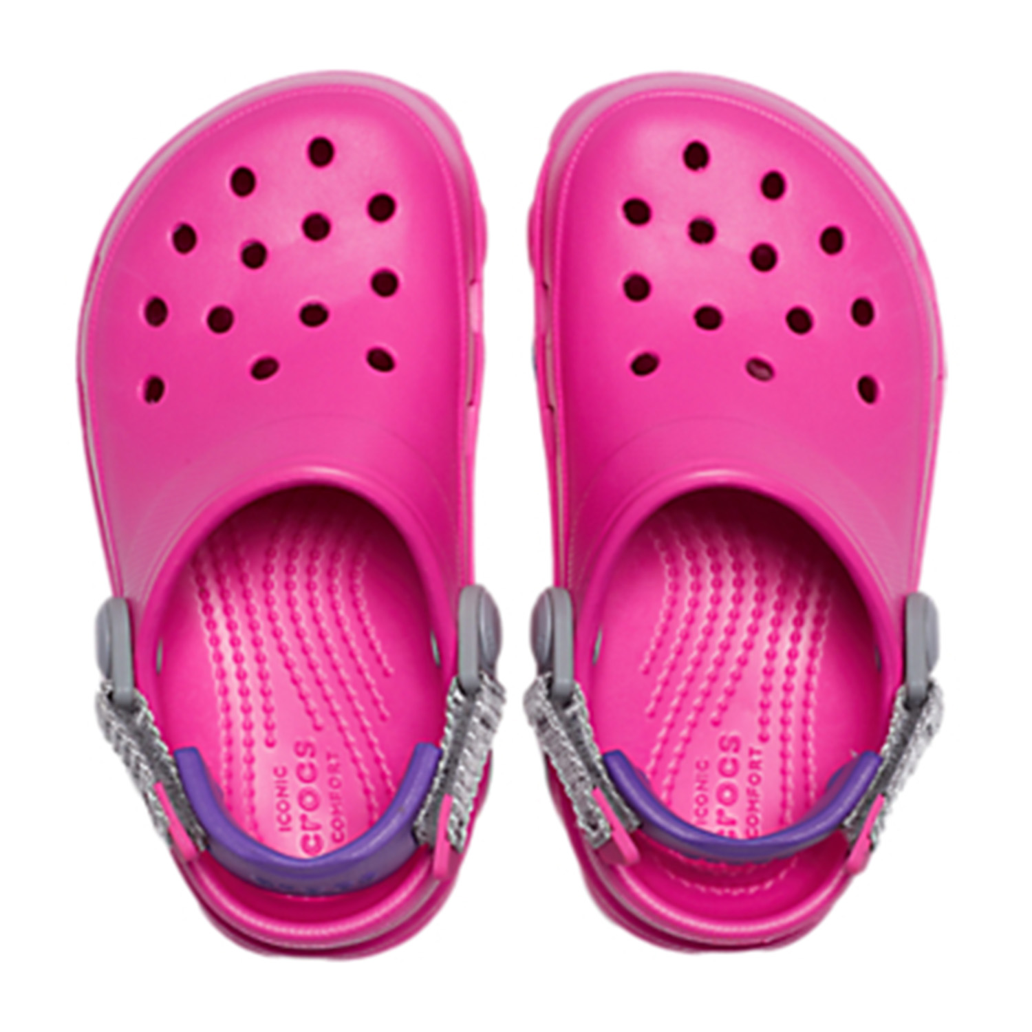 Crocs Classic All Terrain K Kinder Clog Roomy Fit 207011 Pink
