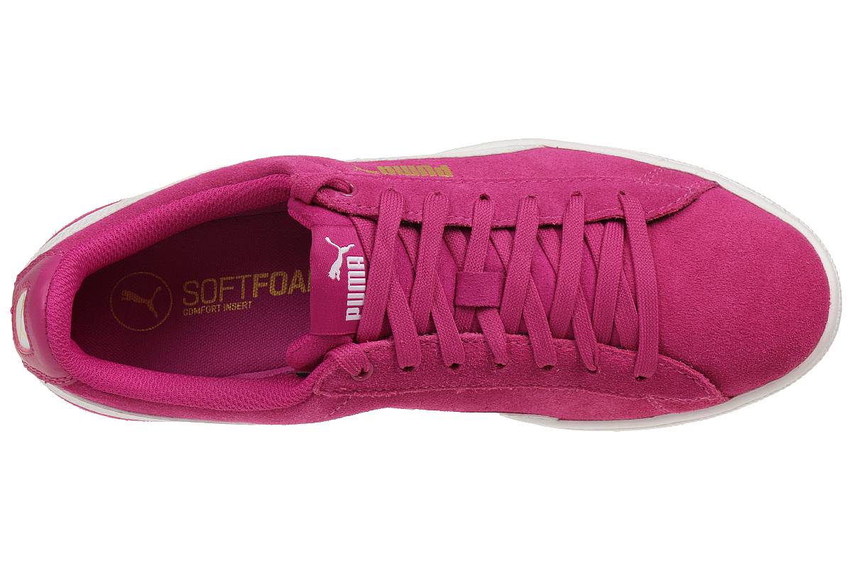 Puma Vikky leather Sneaker Damen Schuhe 362624 17 rosa