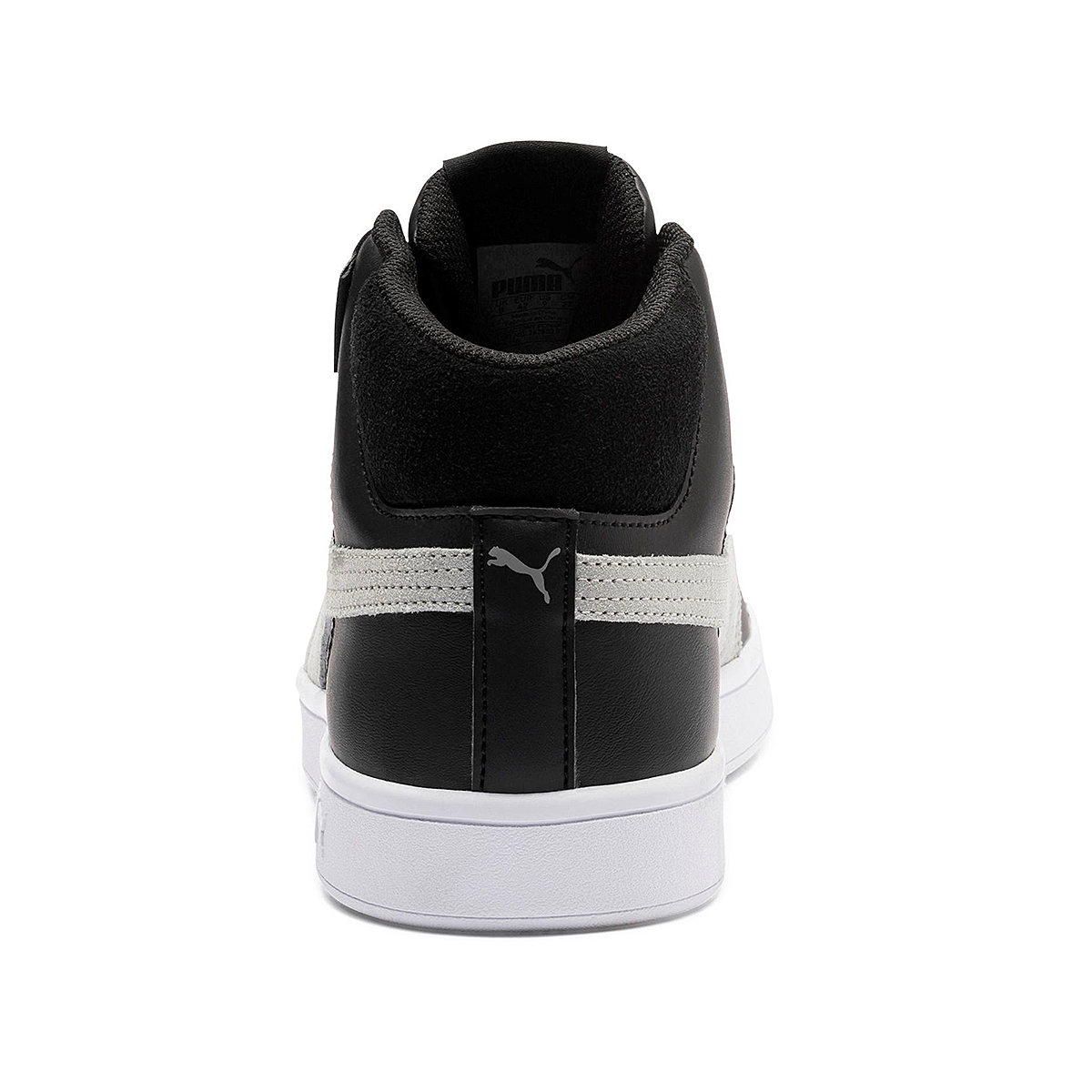 Puma Smash v2 Mid PureTEX Unisex Sneaker Schuh schwarz 367853 01
