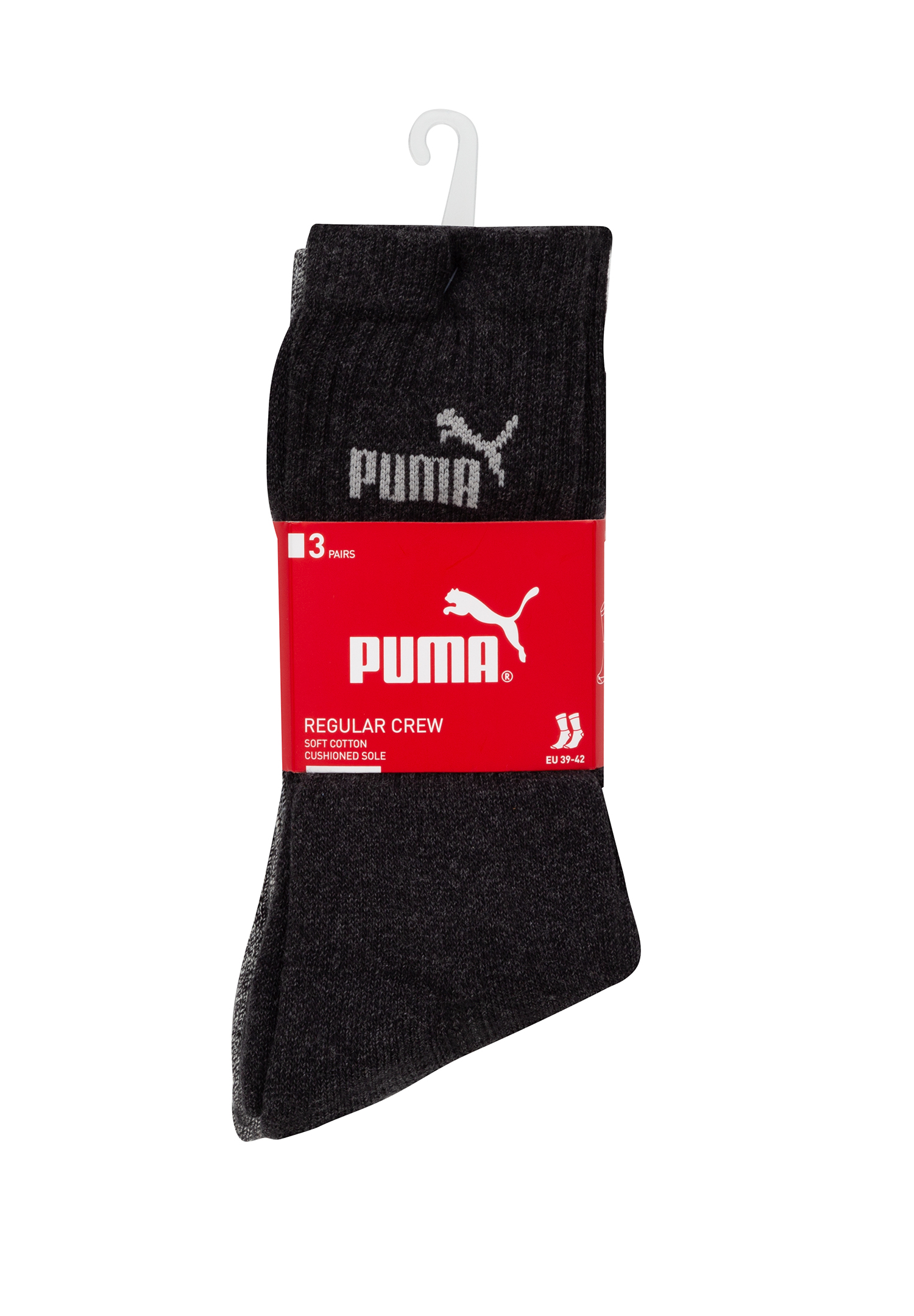 Puma Sportsocken Tennissocken Crew Tennis Socken Unisex für Damen und Herren 6 Paar