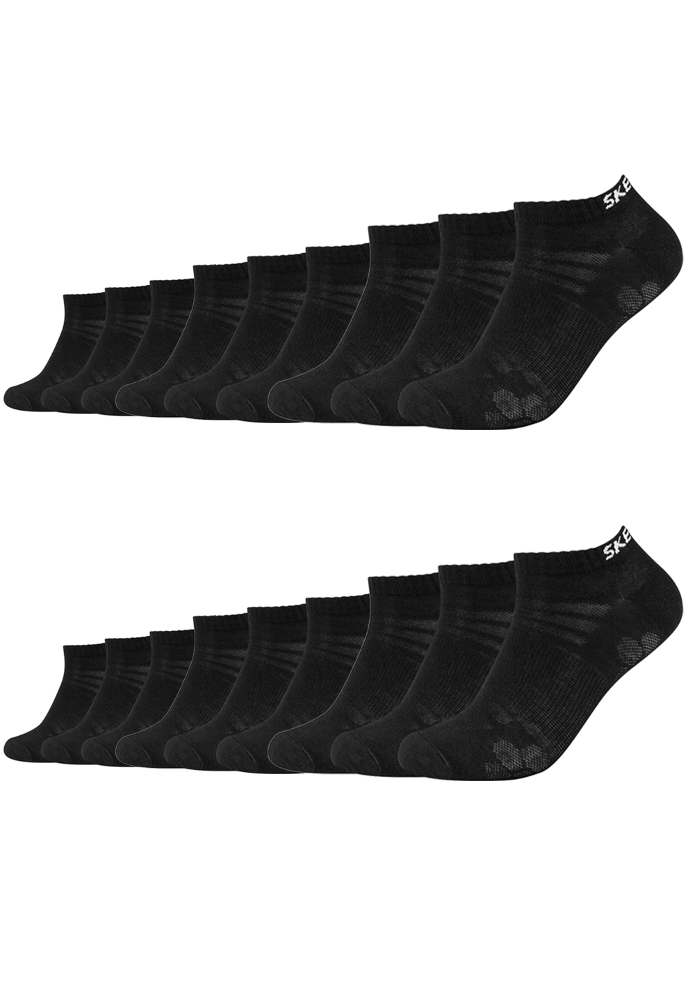 18 Paar Skechers Unisex Sneaker Socken SK43022