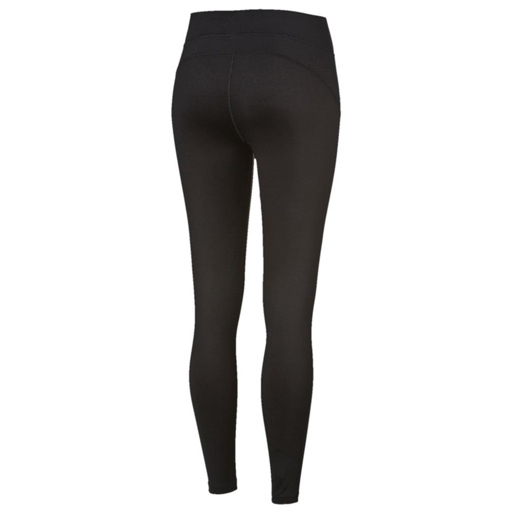 PUMA Damen Hose WT Essentials Long Tight Pants Fitnesshose schwarz