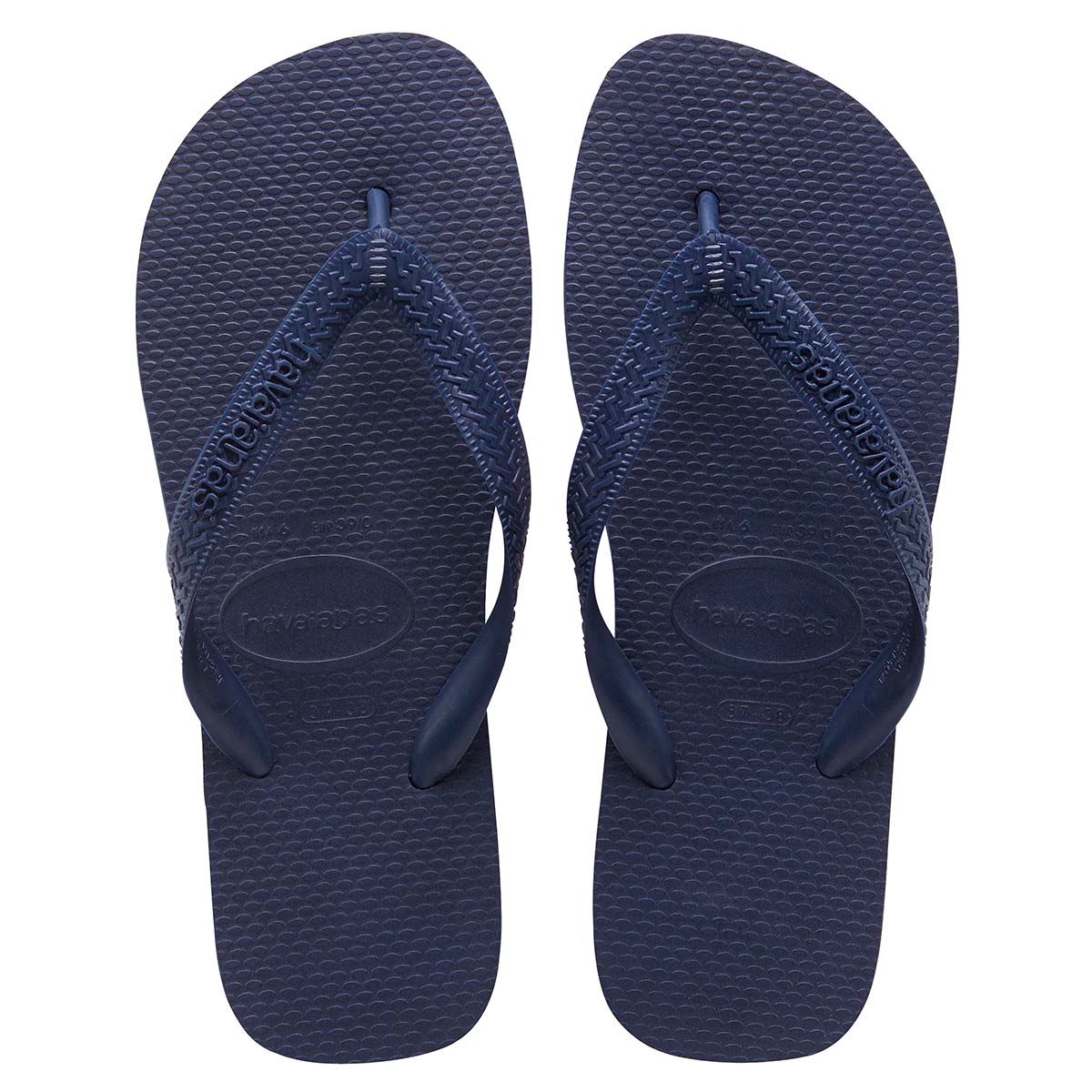 Havaianas Top Unisex Erwachsene Sandalen Zehentrenner Badelatschen 4000029 Blau