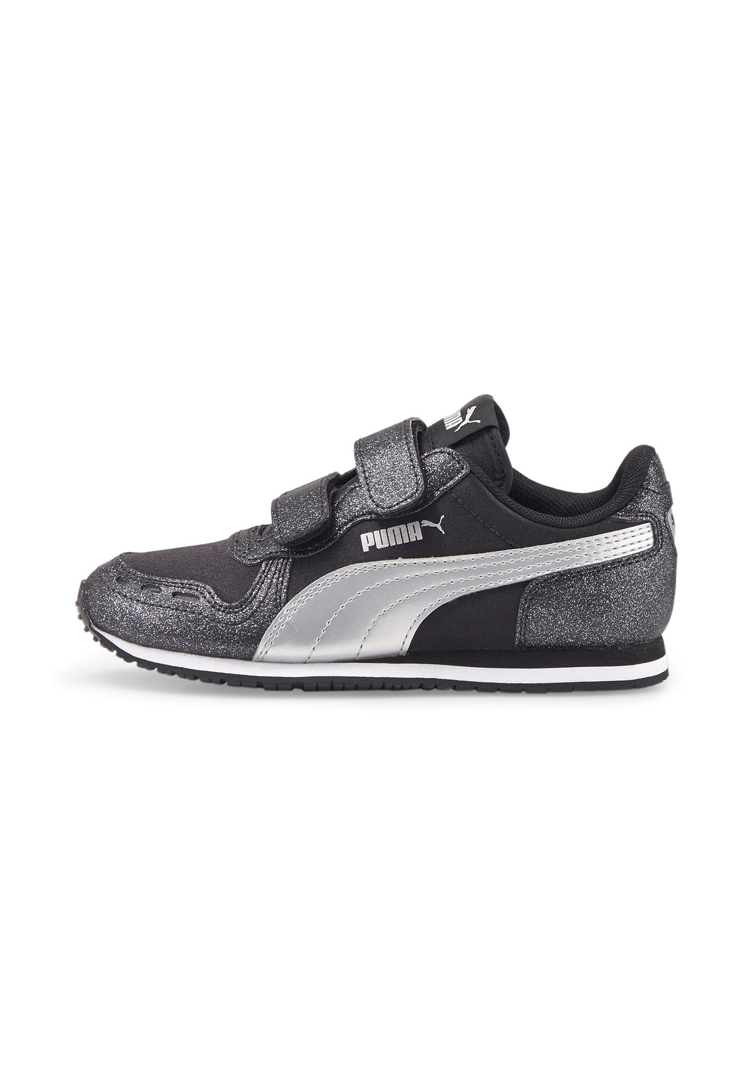 PUMA Cabana Racer Glitz V PS Kids Sneaker Schuhe Mädchen black 370985 10