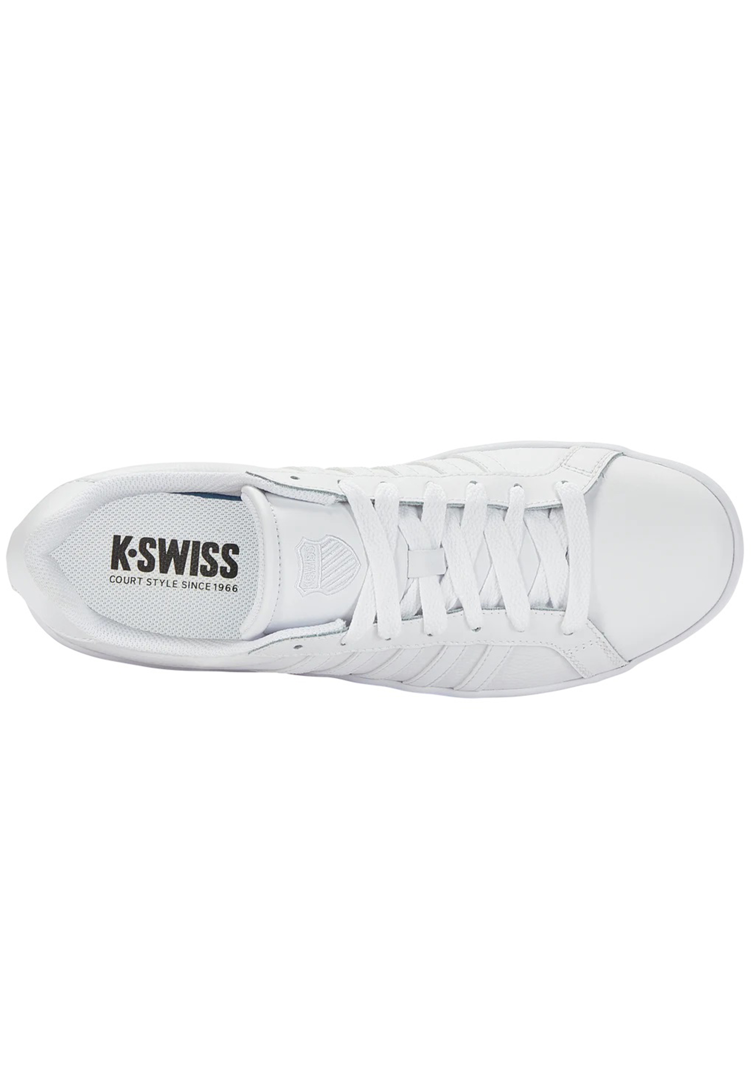 K-SWISS Court TIEBREAK Herren Sneaker Sportschuh 07011-154-M Weiß/Grau 