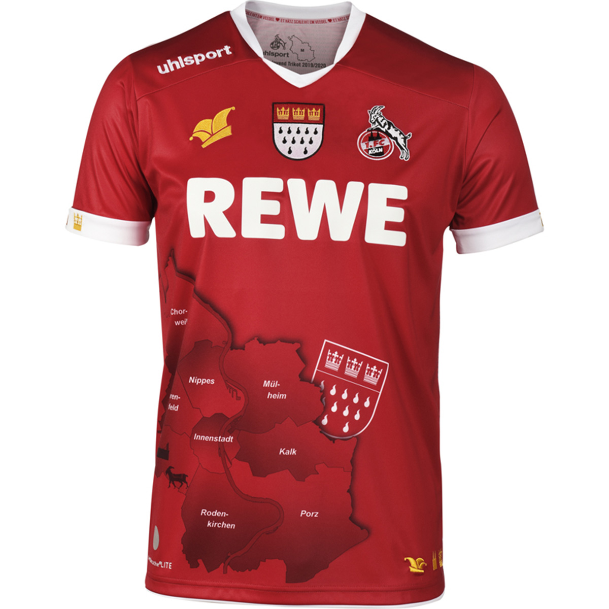 Uhlsport 1.FC Köln Karneval Fastelovend Trikot Shirt 2019/2020