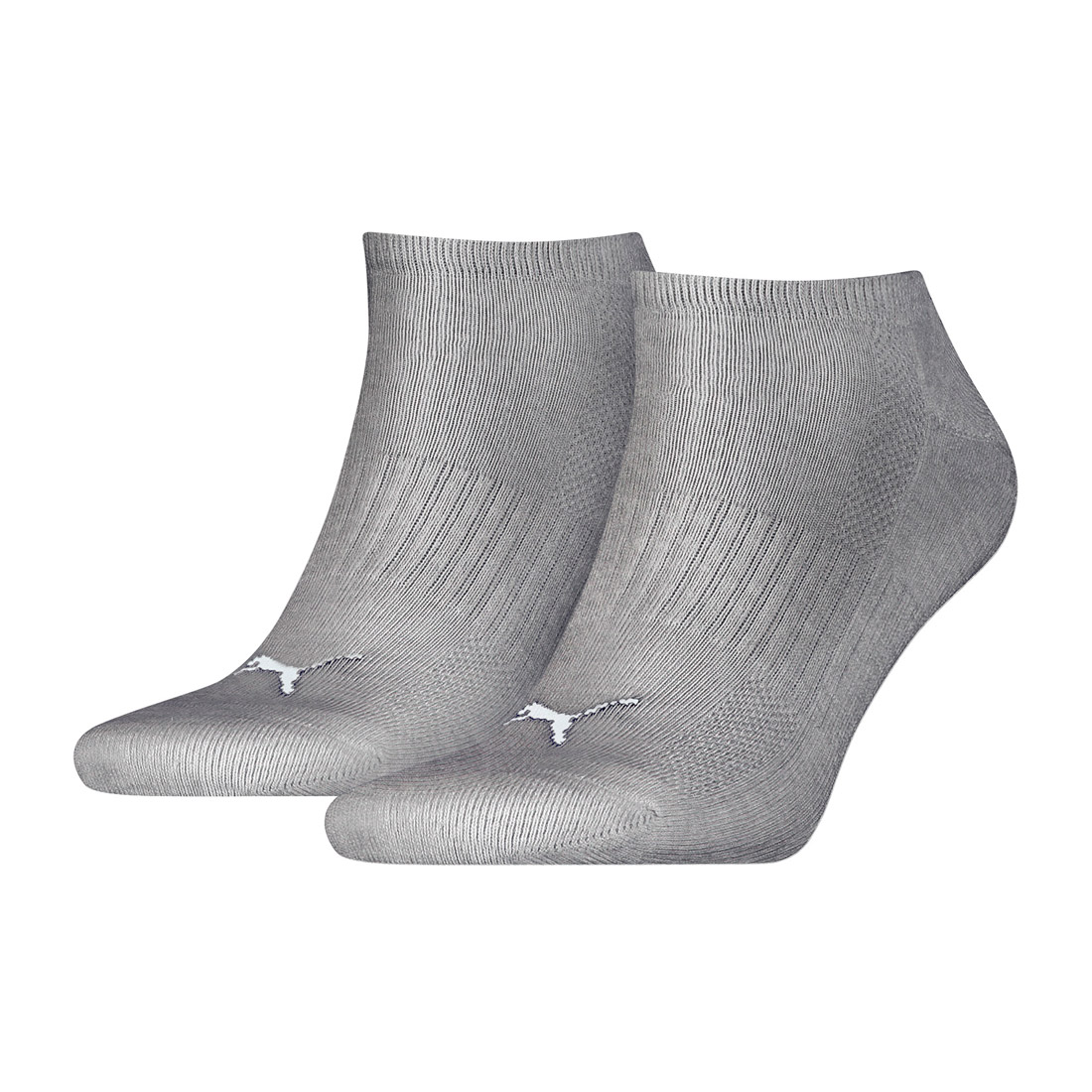 2 Paar Puma Sneaker Socken mit Frottee-Sohle Gr. 35 - 46 Unisex Cushioned Kurzsocken