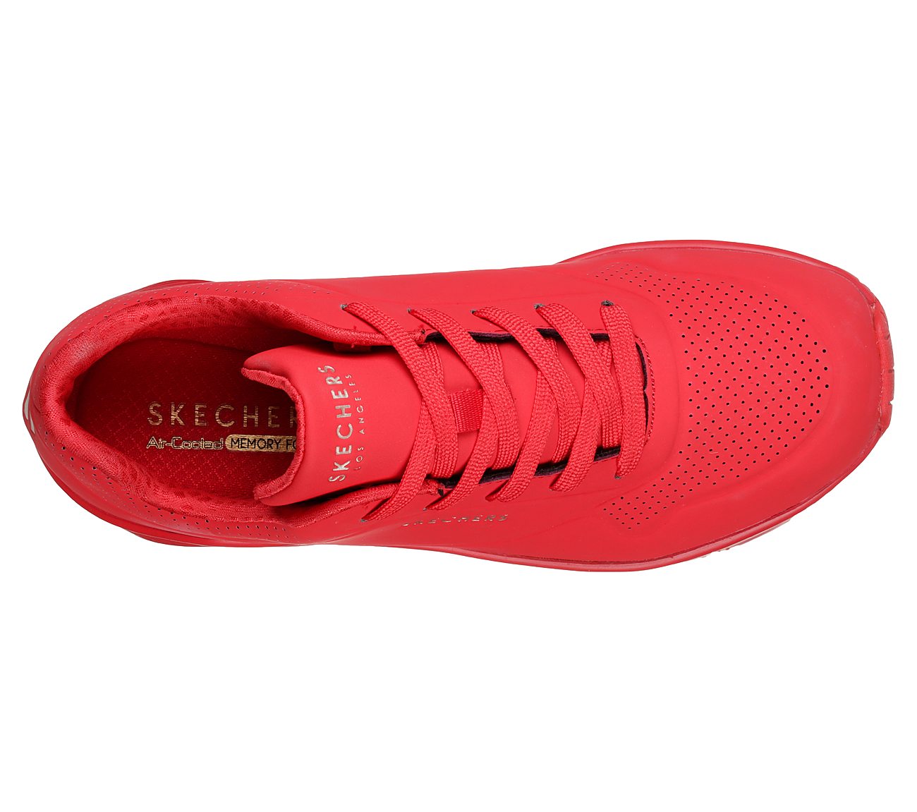Skecher Street UNO STAND ON AIR Sneakers WIDE FIT Women Rot