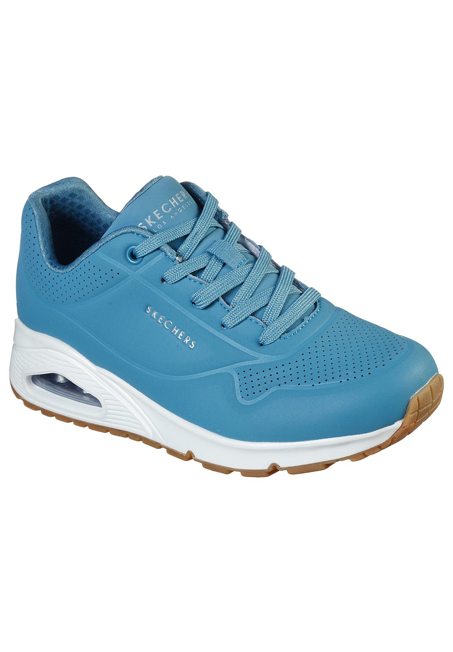 Skecher Street Uno -STAND ON AIR Damen Sneaker 73690 SLT blau