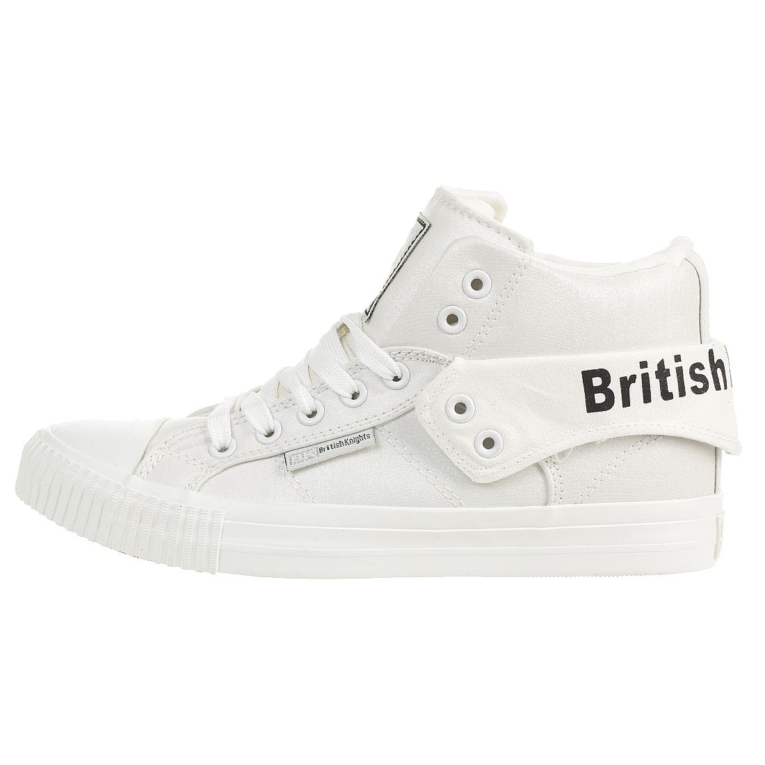 British Knights ROCO BK Damen Sneaker B43 3703 01 weiss Glitzer Textil