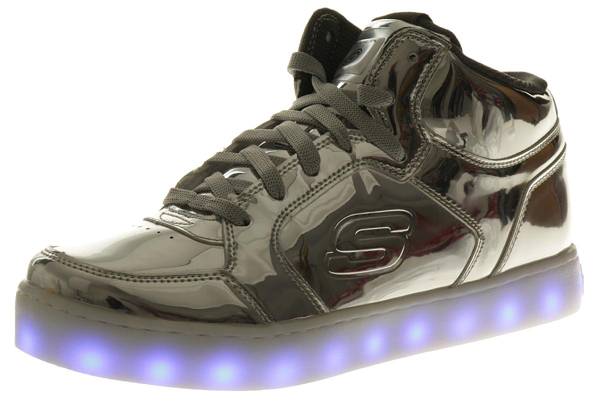 Skechers S LIGHTS: ENERGY LIGHTS LED Sneakers Kinderschuhe Blinkschuhe SIL