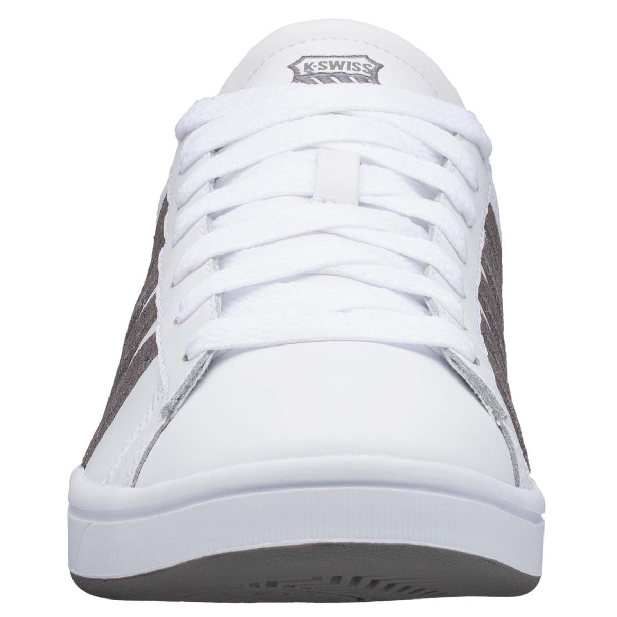 K-SWISS Court Winston Herren Sneaker Sportschuh 06154-103-M Weiß/Grau