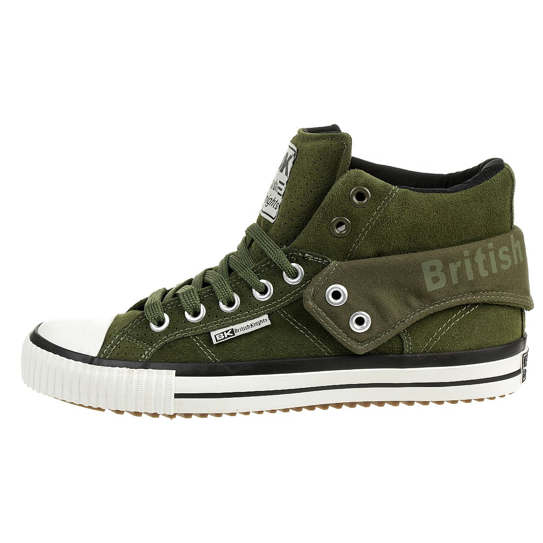 British Knights ROCO BK Herren Sneaker B40-3705-05 Suede grün